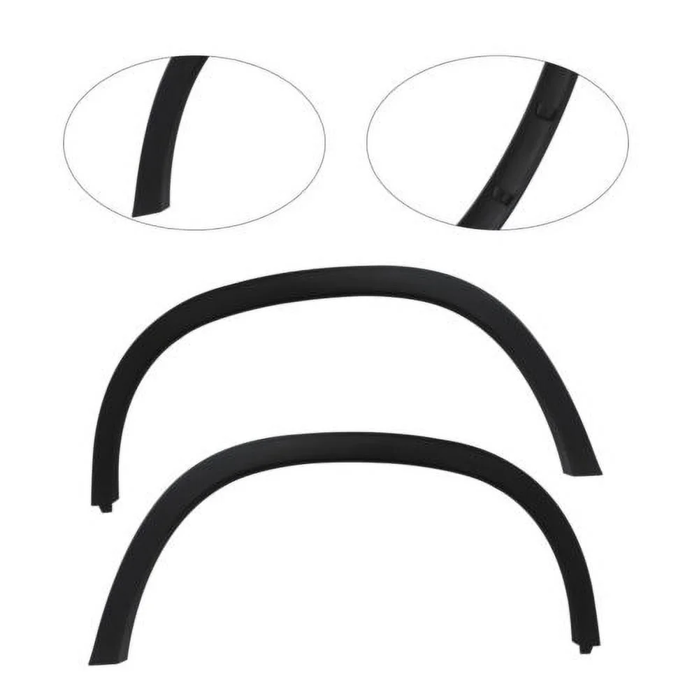 Pair Front Fender Trims Left & Right Side For Chevrolet Trax 2013 2014 2015 2016