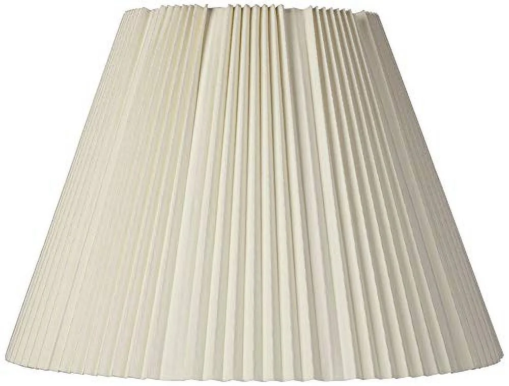 Eggshell Pleated Large Empire Lamp Shade 9