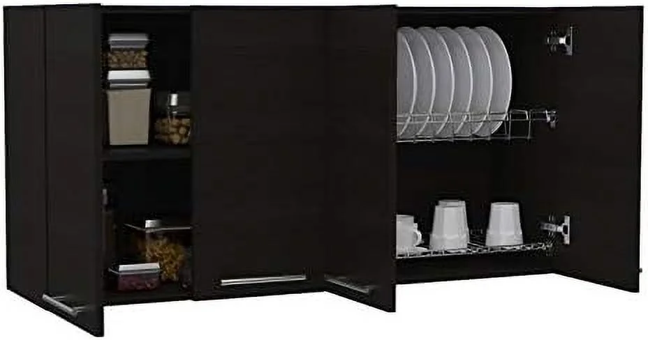 GVJMTKP FM  Sitka Wall Cabinet with Two Spacious Divisions  4-Doors