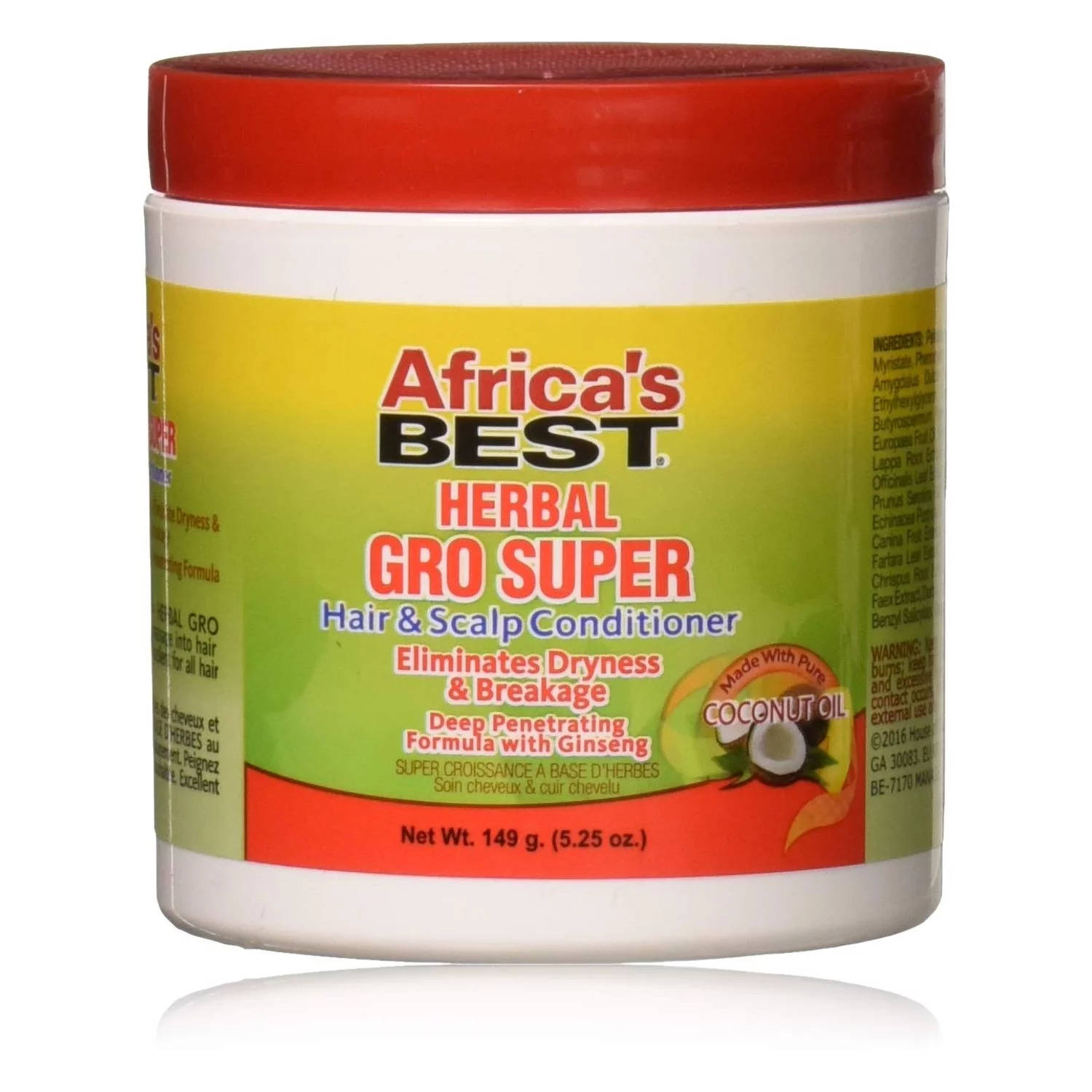 Africa's Best - Super Gro [HERBAL] 5.25 Oz. * BEAUTY TALK LA *