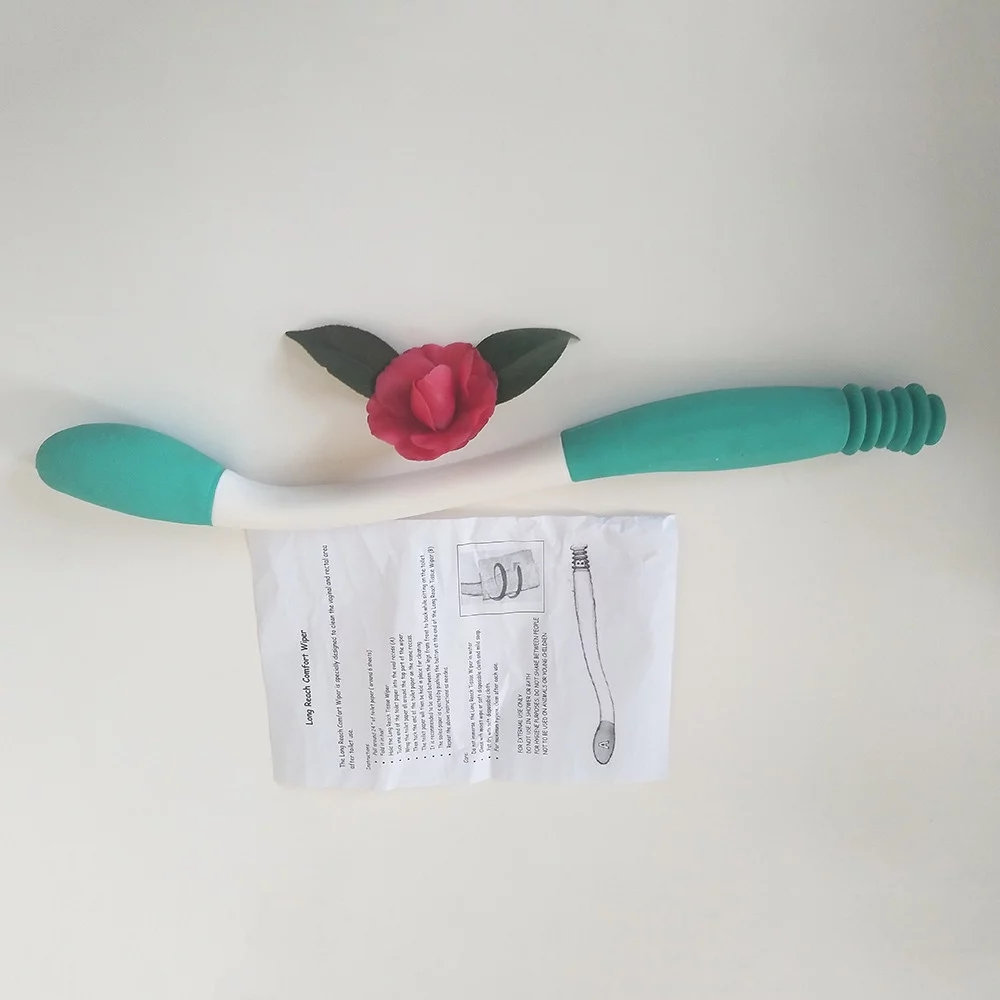 Bottom Bum Wiper Toilet Incontinence Aid Obese Elderly Disability Mobility New Bathroom Set