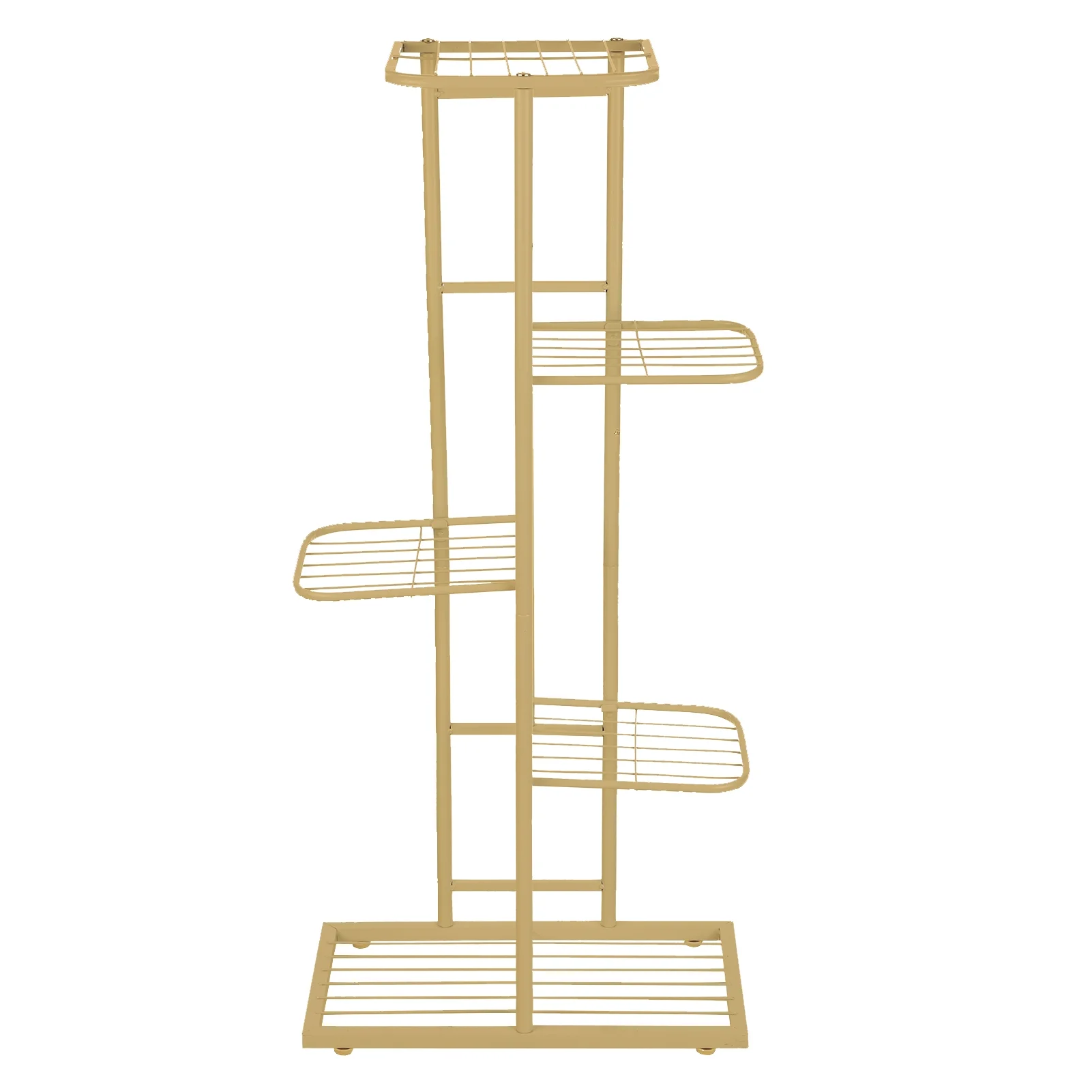 Tomshoo 5-Tier Display Shelf Flower Pots Rack Plant Stand Potting Ladder Planter Stand Heavy Duty Storage Shelving Rack For Potted Plants