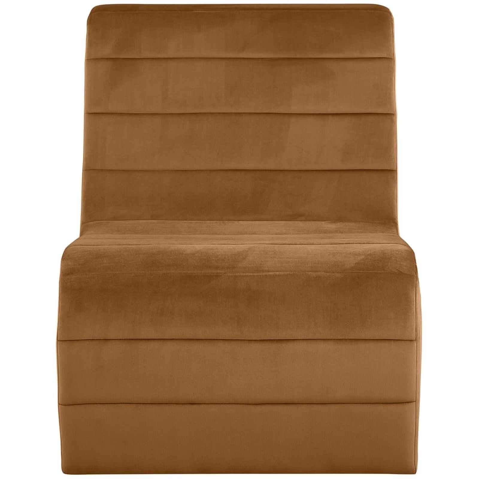 Meridian Furniture Ivy Saddle Velvet Accent Chair