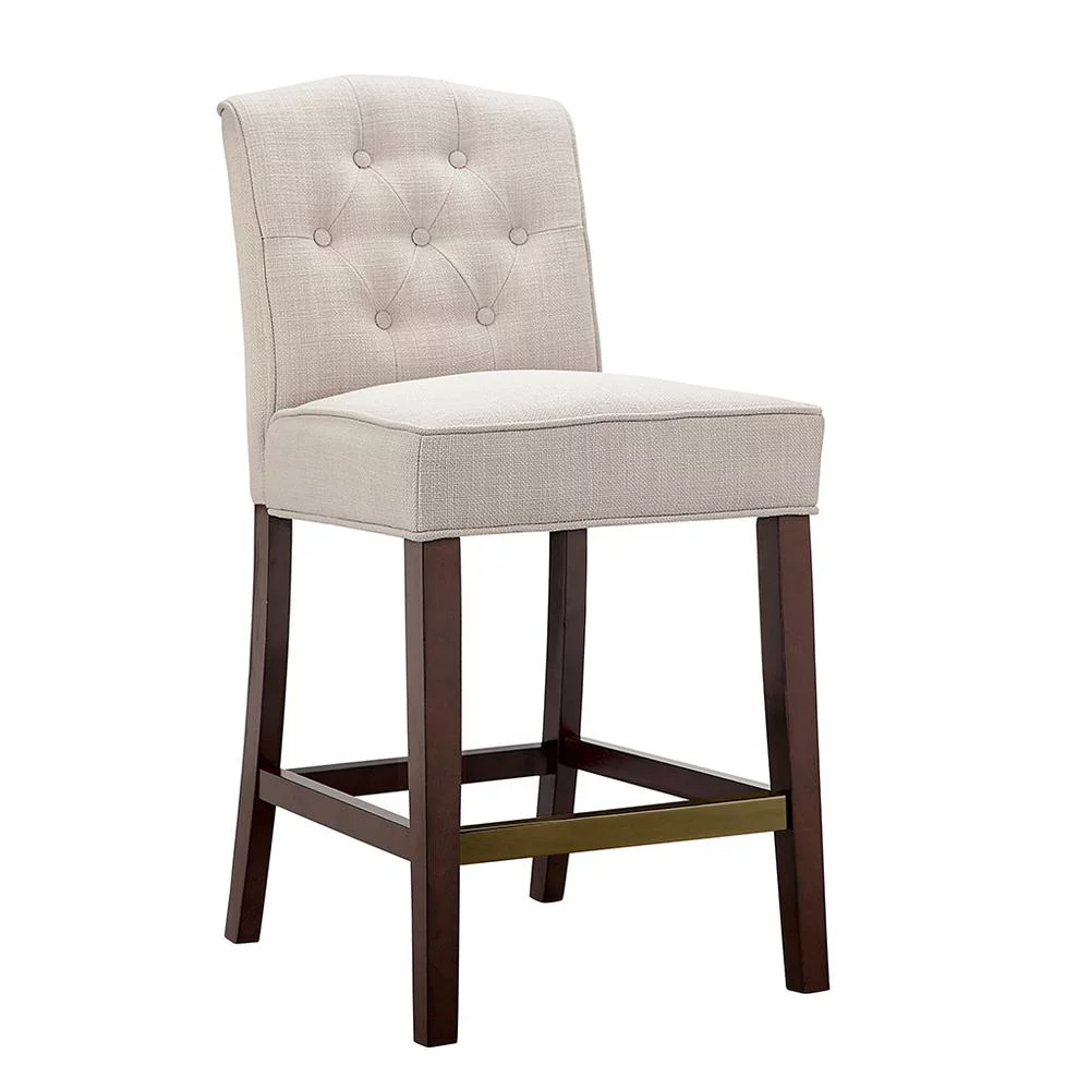 Madison Park Marian Tufted Counter Stool FPF20-0395 By Olliix