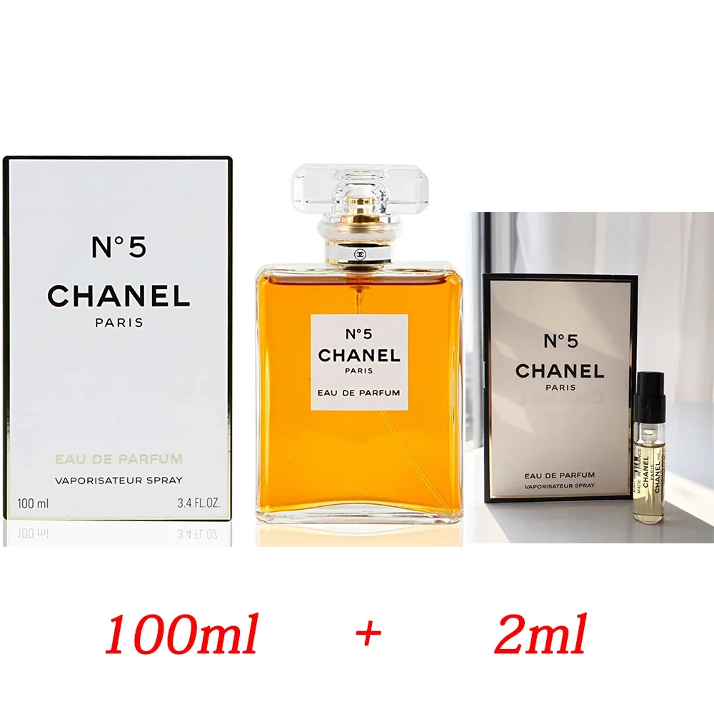 Ch.an_el No. 5 Eau De Parfum, Perfume for Women, 3.4 Oz 100ml/3.3oz +0.067oz. / 2ml