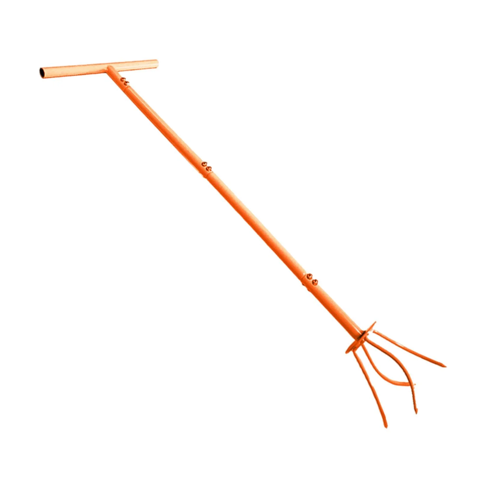 SunniMix Adjustable Hand Tiller Gardening Claw Tool Cultivator for Cultivating Loosen