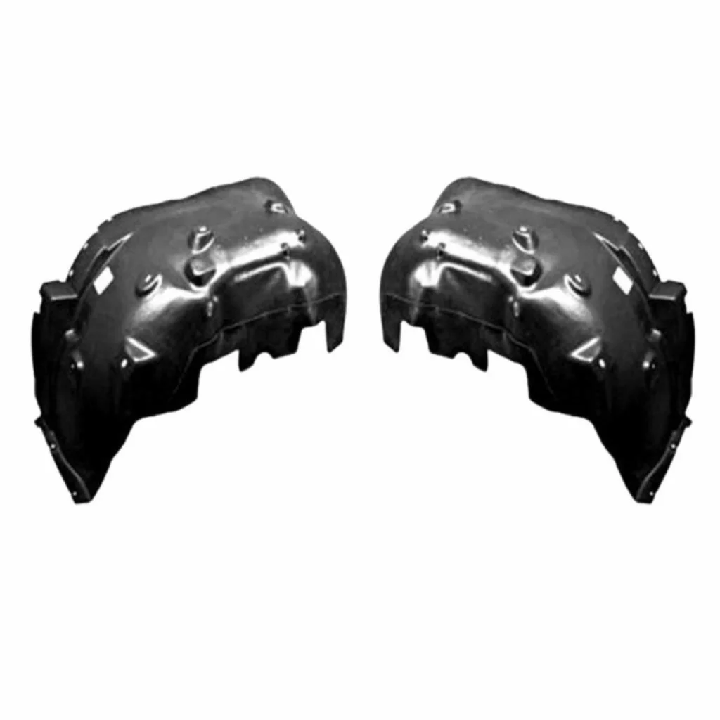 For GMC Sierra 2500 HD 2011 2012 2013 2014 Fender Liner Driver and Passenger Side | Pair | Front | GM1248233, GM1249233 | 22739802, 22739803