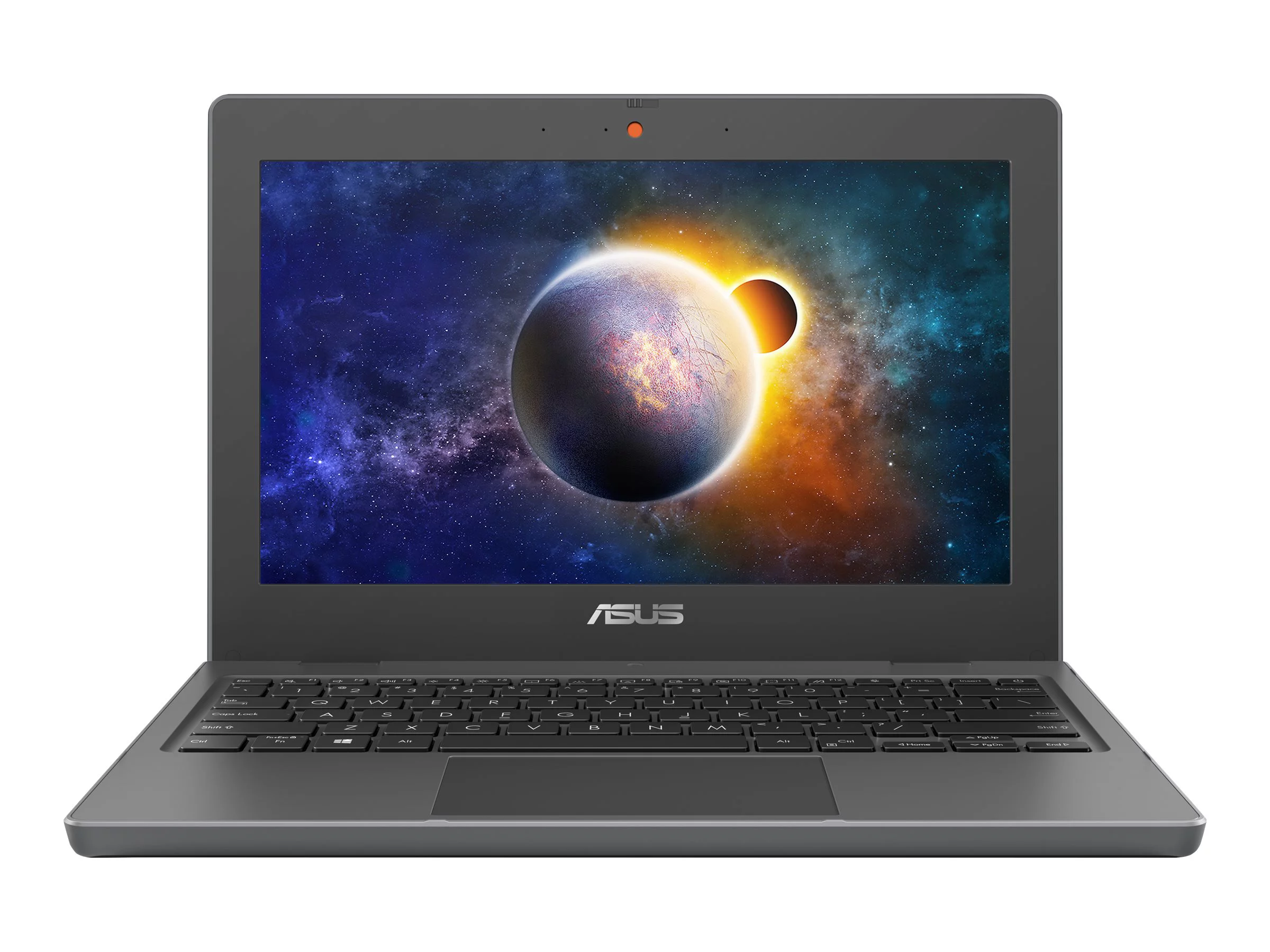 ASUS BR1100CKA-502Y - 180-degree hinge design - Intel Celeron N4500 / 1.1 GHz - Windows 10 Pro National Academic - UHD Graphics - 4 GB RAM - 64 GB eMMC - 11.6