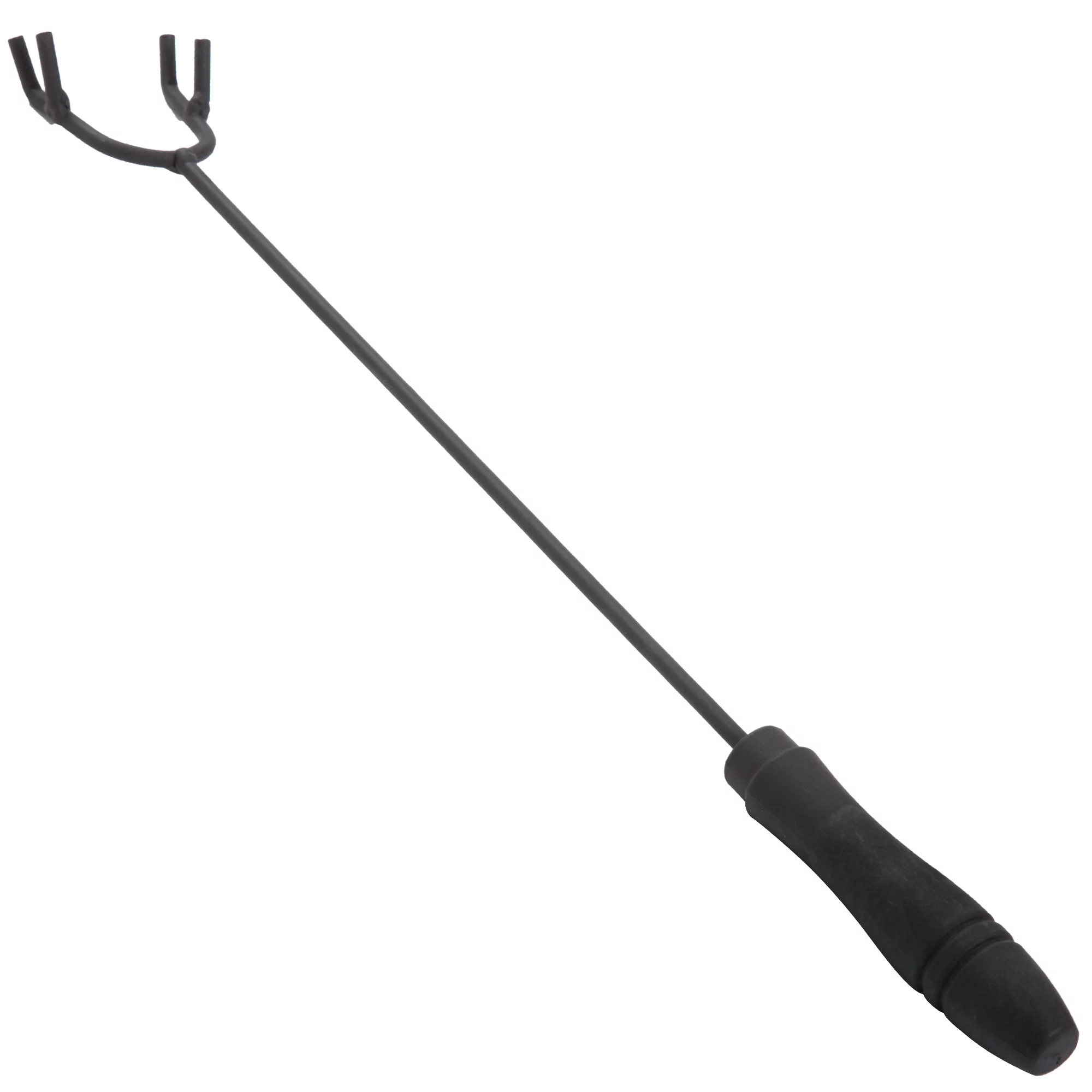 Pure Garden Wood Burning 26-Inch Woven Metal Square Fire Pit in Black