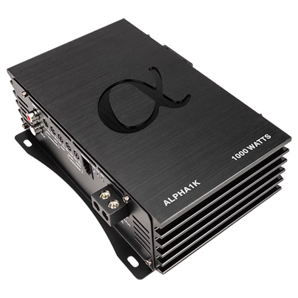 Alphasonik ALPHA 1K Alpha Series Class D Monoblock 1000 Watts 4 Ohms Full Range Amplifier