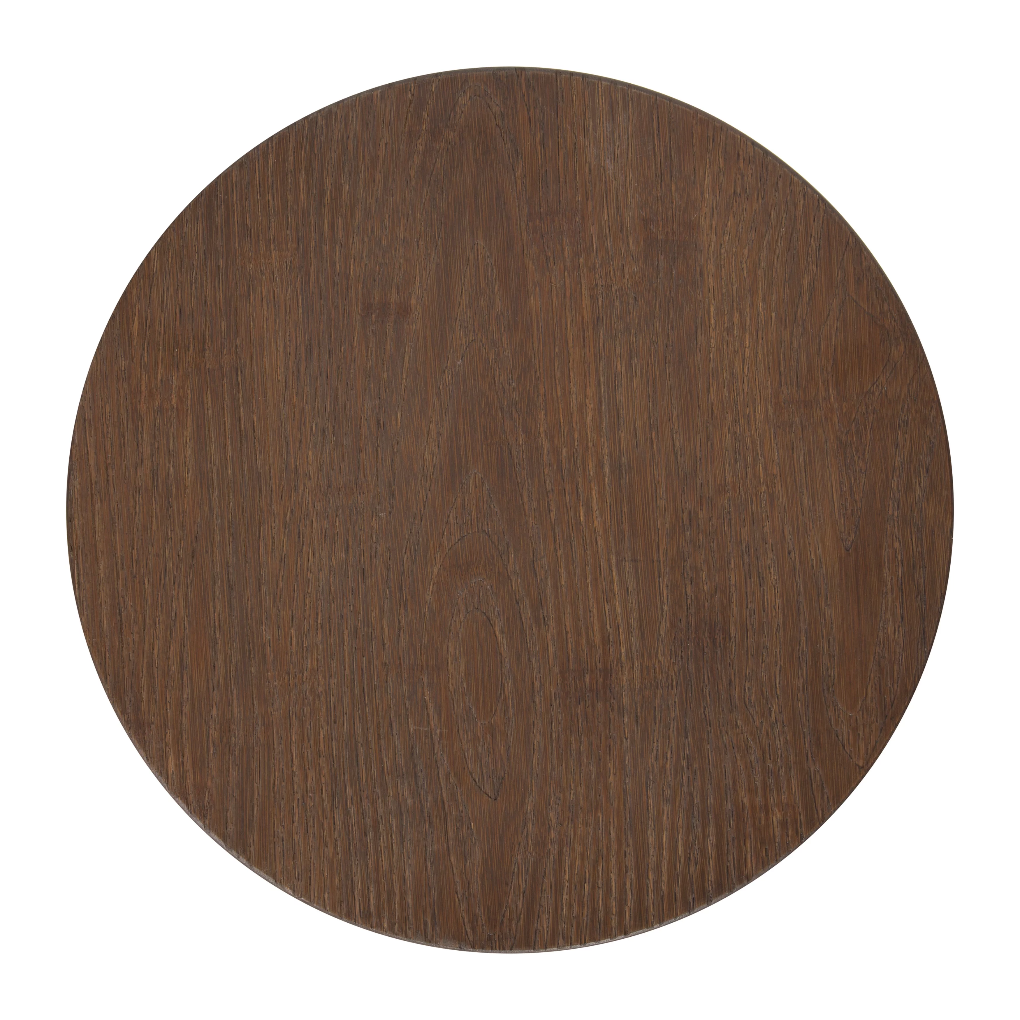 Kate and Laurel Tully Backless Modern Wood and Metal 24