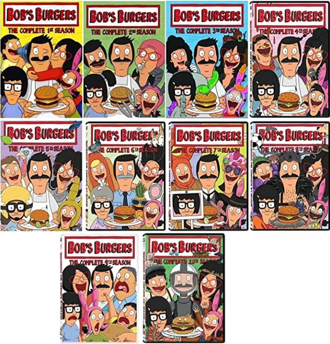 Bob's Burgers: The Complete Series DVD Season 1-10