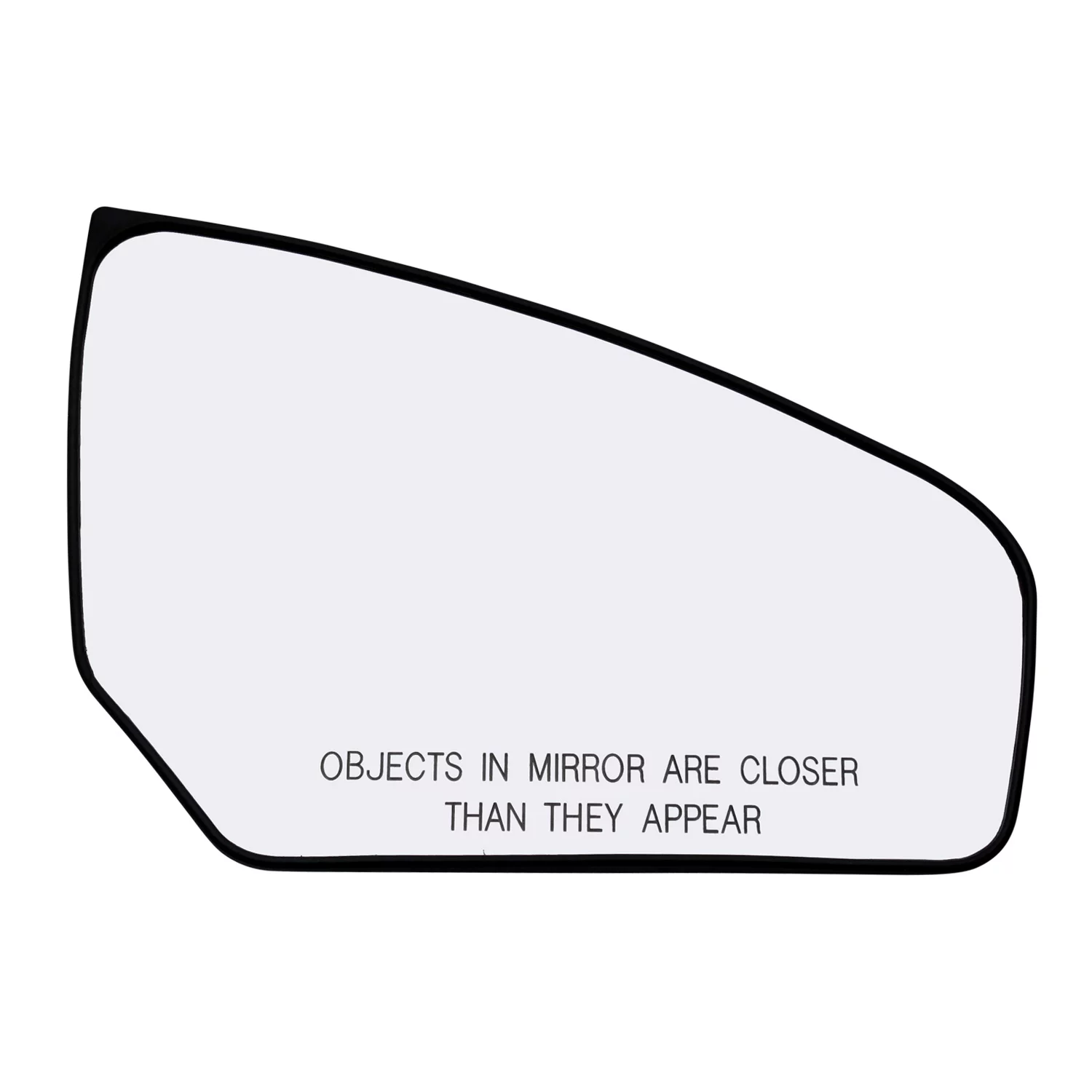 Passenger Side Door Mirror Glass Replacement with Plastic Backing Fits 2007-2012 Nissan Sentra