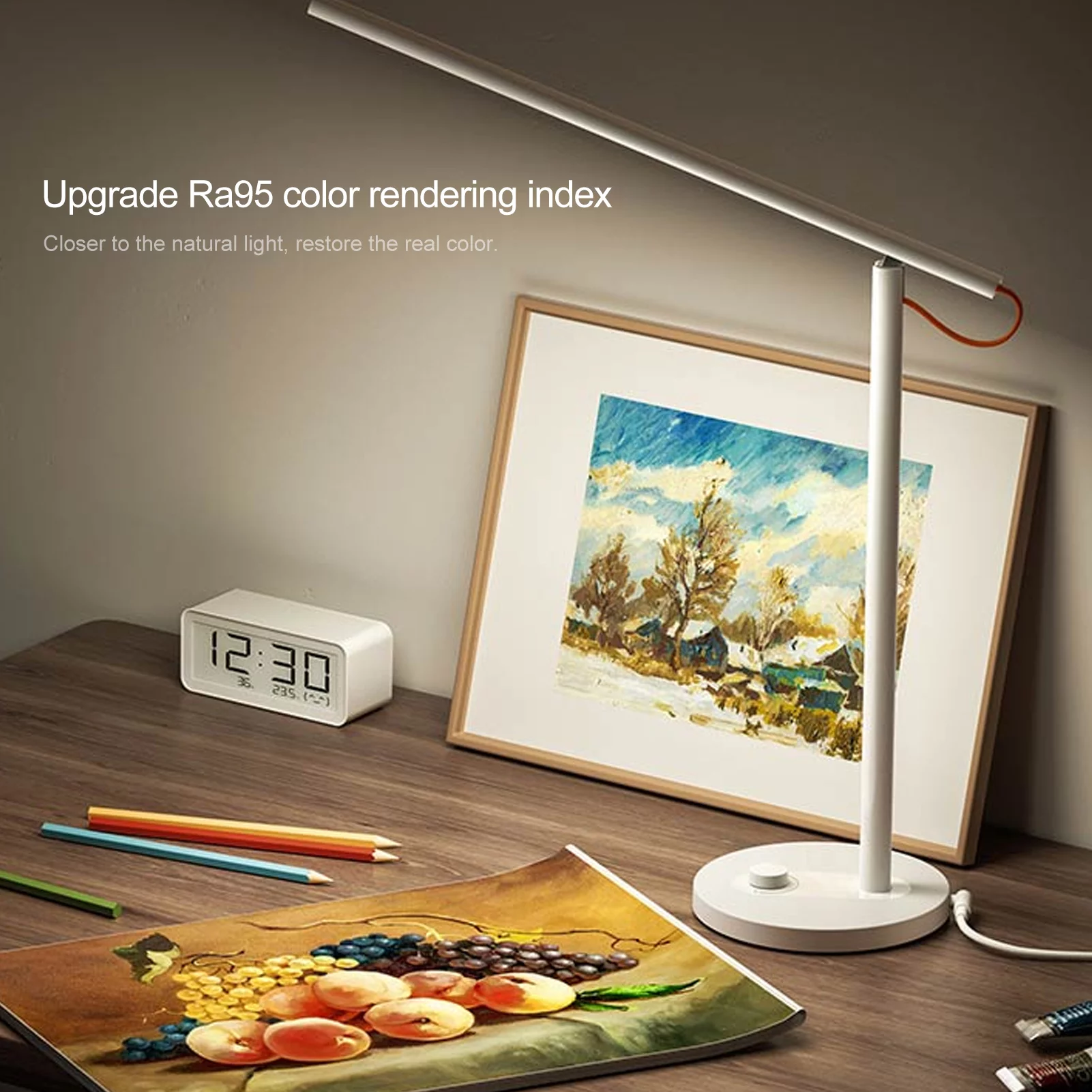 Desk lamp,Support Mobile Dimmable Table Tunable White Led 4 Mode Flicker-free Ra>95 Table Lamps Remote Led (works With Mi Lamp Tunable Beffin