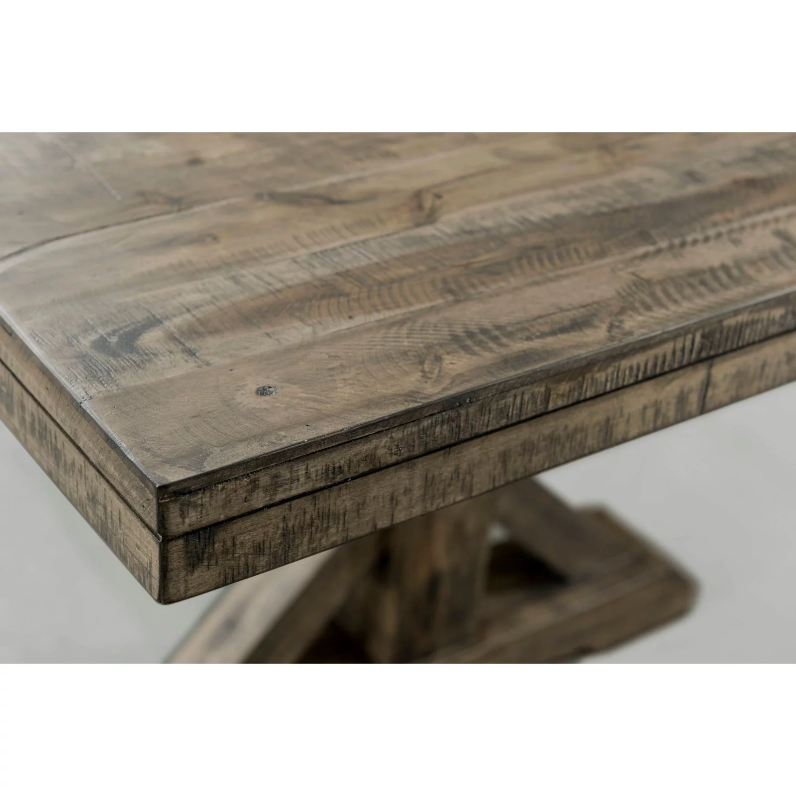 Picket House Furnishings Flynn Trestle Coffee Table in Walnut