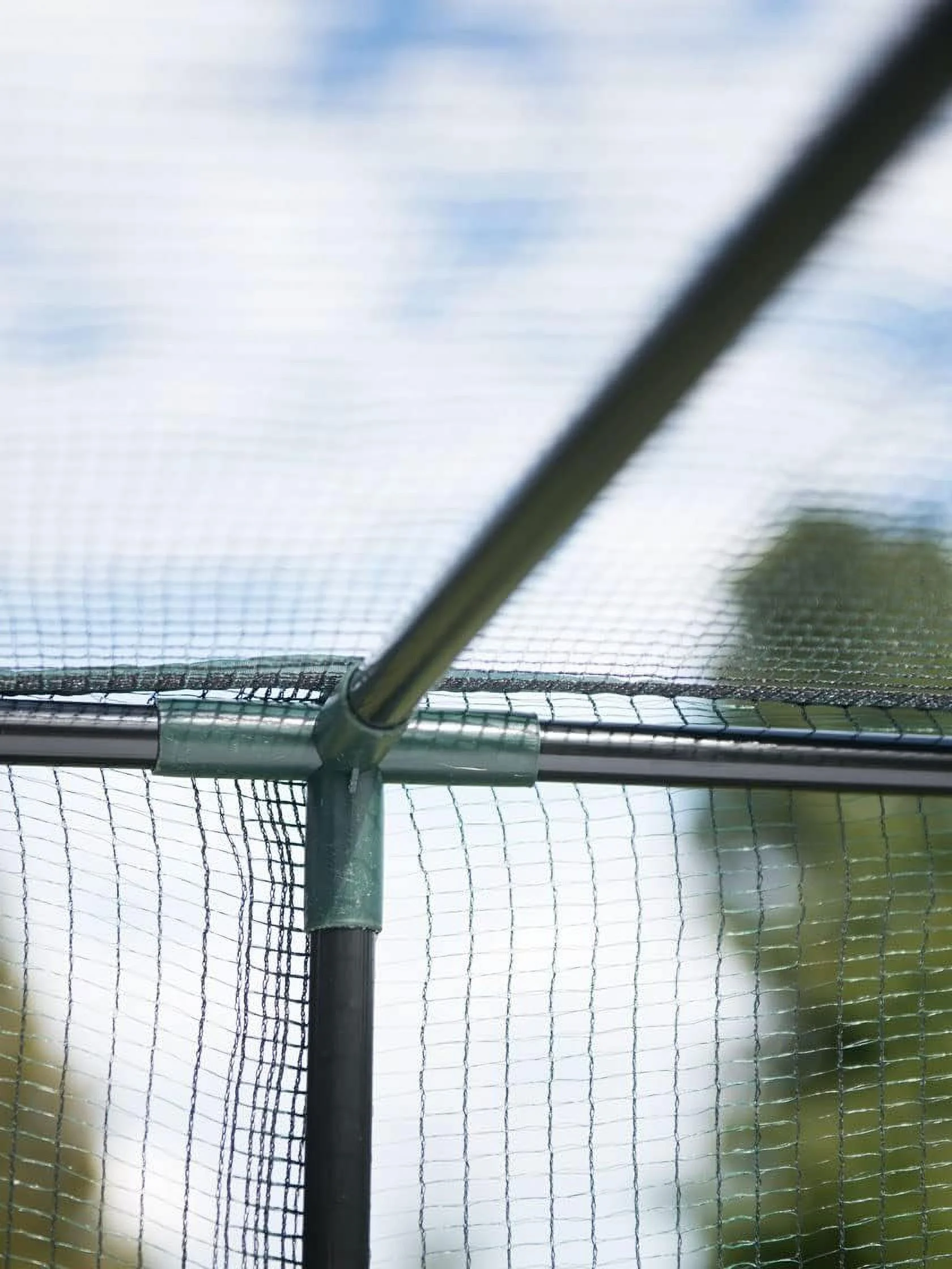 Gardeners   Tall Crop Cage Plant Protection Tent | Sturdy Plants Greenhouse Outdoor Cages For Vegetable Garden, Flowers & Lawn Crops With Zippered Enclosure Door - 6 Ft H 4