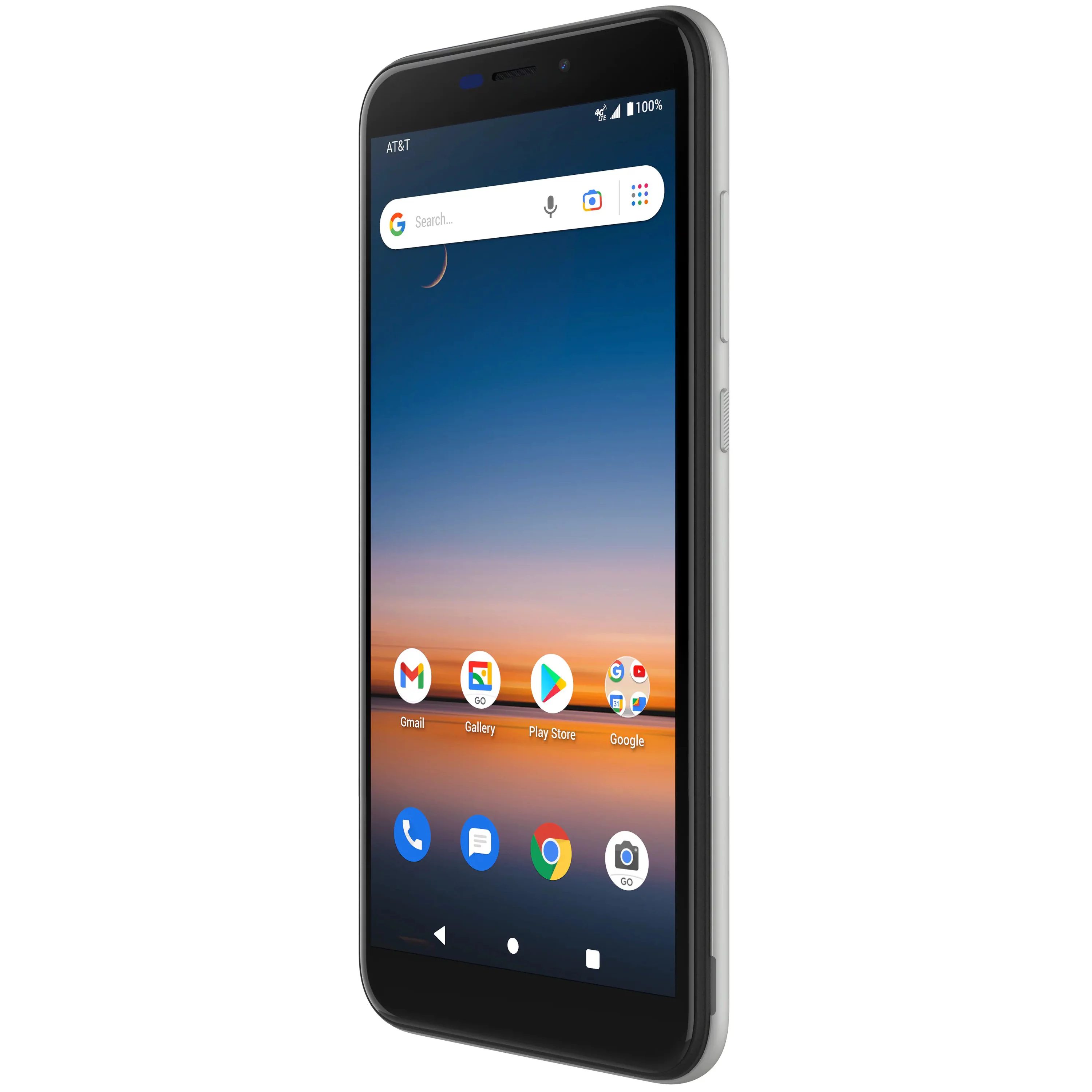 AT&T Calypso 2 32GB, Satin Silver - Prepaid Smartphone