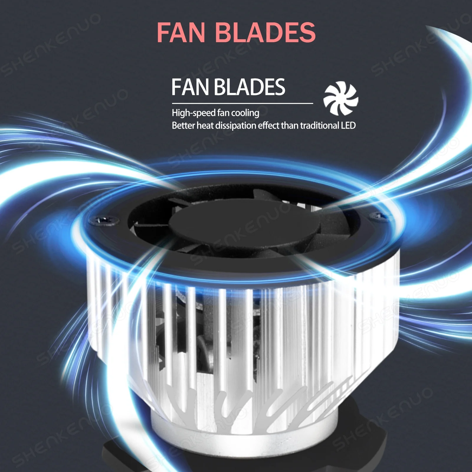 LED Headlight Bulbs Kit High Low Beam White for 1999-2006 GMC Sierra 1500 2000 2001 2002 2003 2004 2005