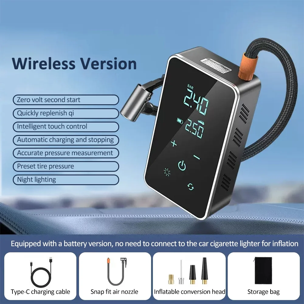 Nebublu Electric inflator,Pump Portable Air St-9616c Vehicle-mounted Air Pump Air Compressor Air Compressor Tire Air Pump Buzhi Huiop Eryue Inflator. Dsfen