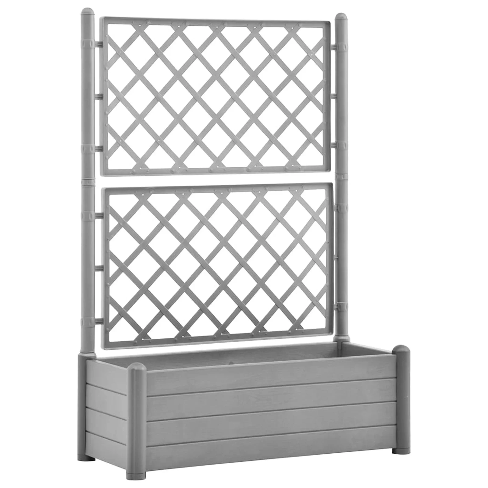 Anself Garden Planter with Trellis 39.4