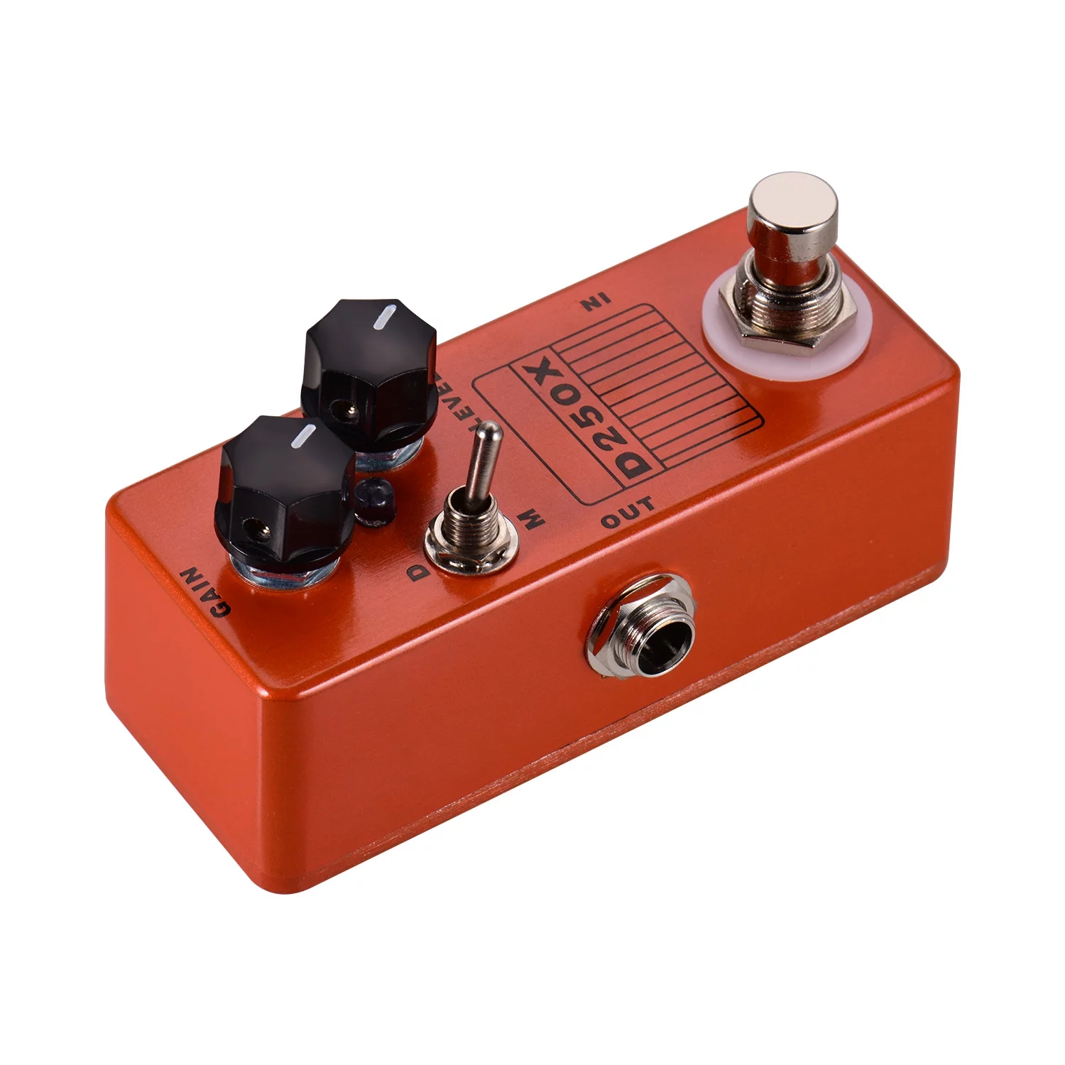 MOSKYAudio D250X Electric Guitar Overdrive Preamp Effect Pedal - Take Your Guitar Playing to   Level!
