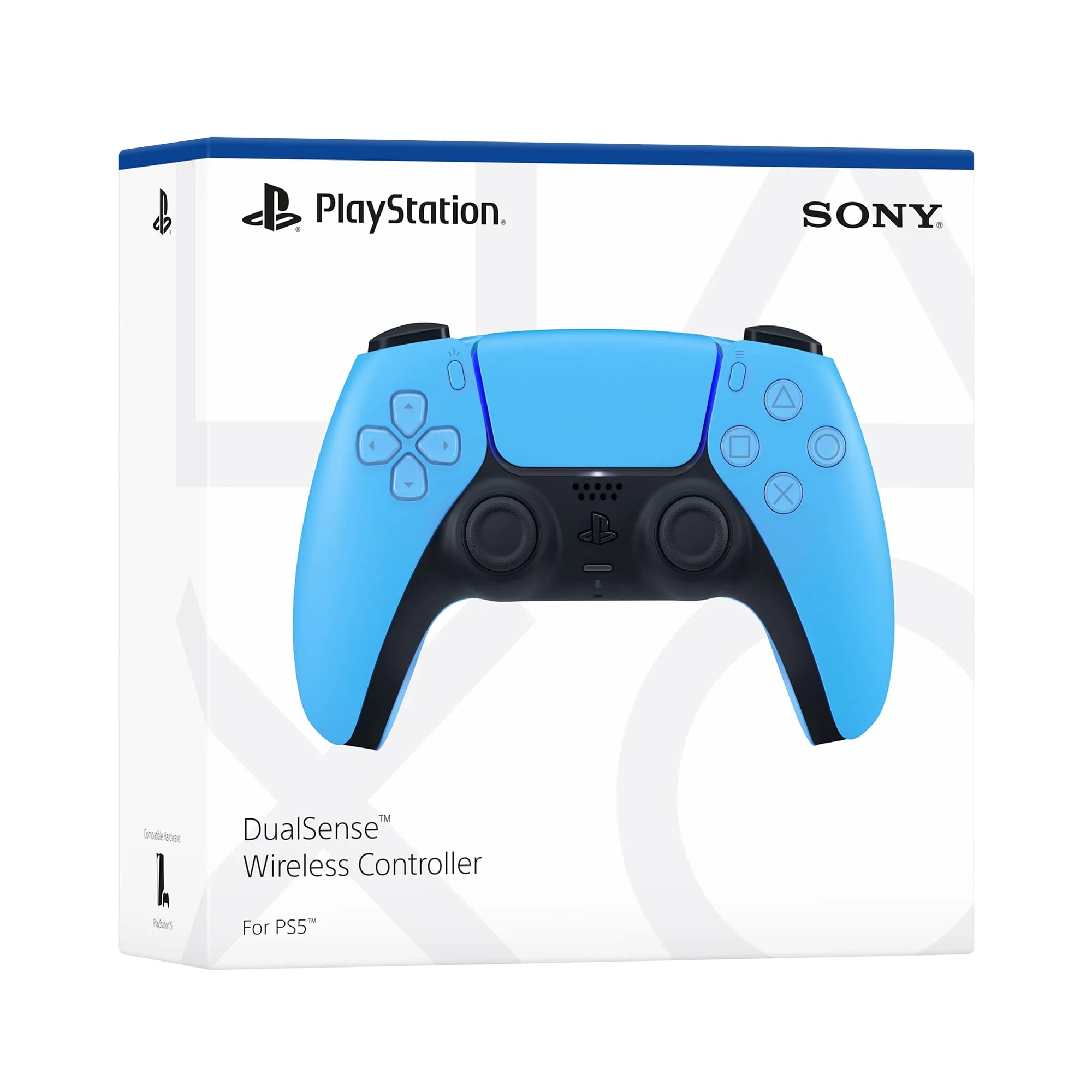 Refurbished Sony PS5 DualSense Wireless Controller - Starlight Blue