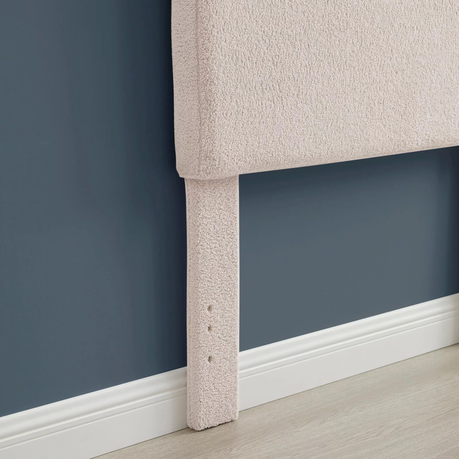 Linon Bressett Rounded Headboard - Natural - Twin