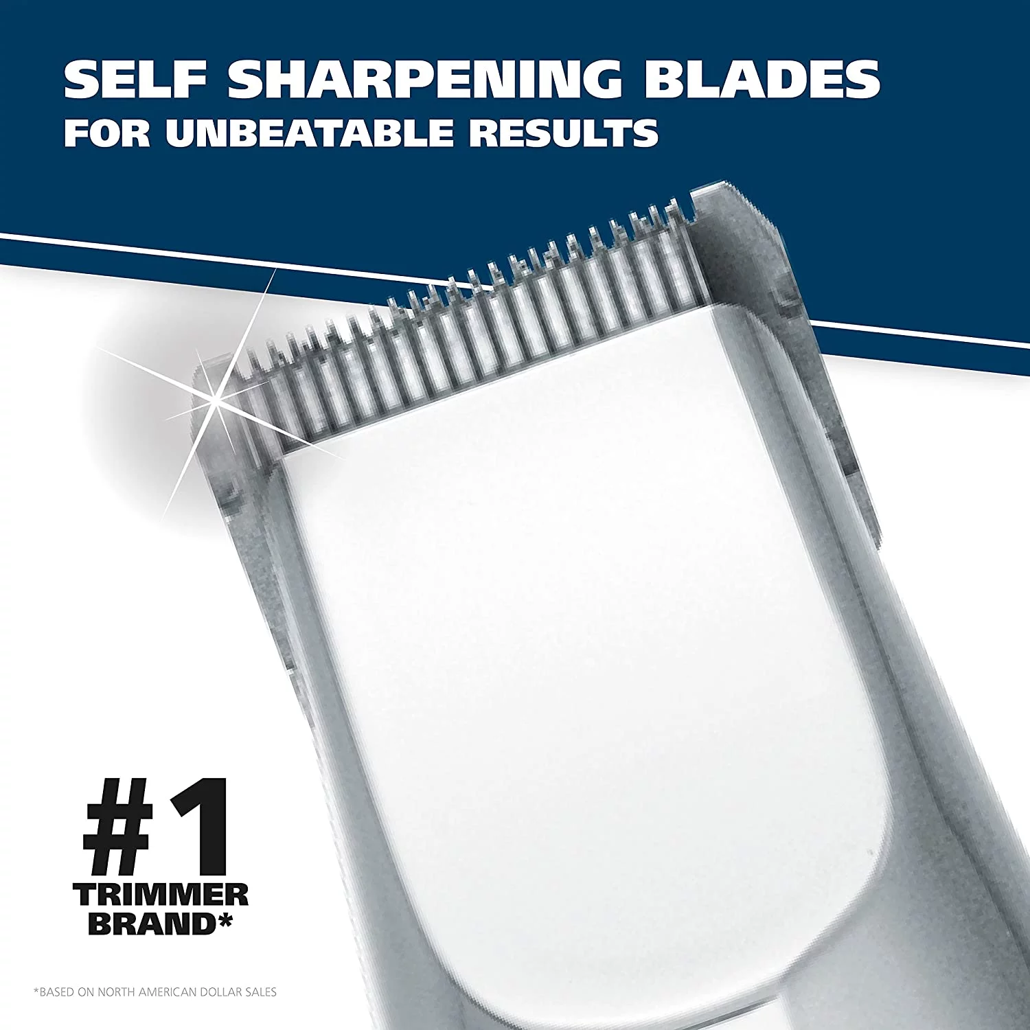 WAHL 5622 Groomsman Rechargeable Beard, Mustache, Hair & Nose Hair Trimmer for Detailing & Grooming, Black Rechargable Trimmer