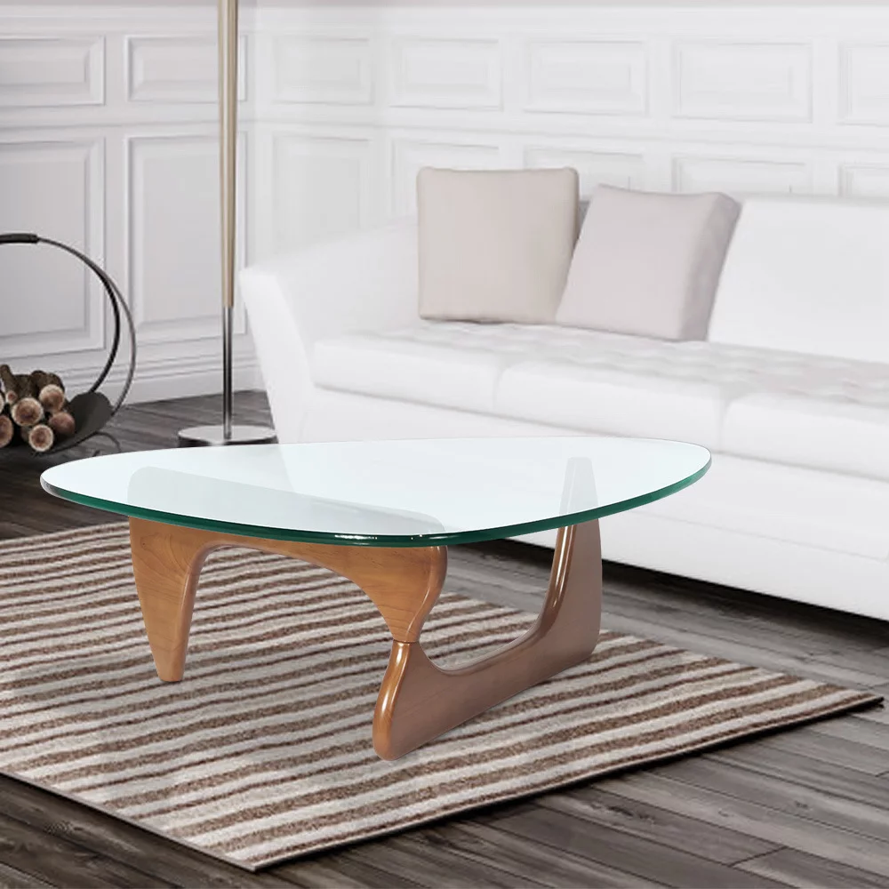Modern Glass Top Coffee Table - 50*36.2*15.7 inches - Elevate Your Space