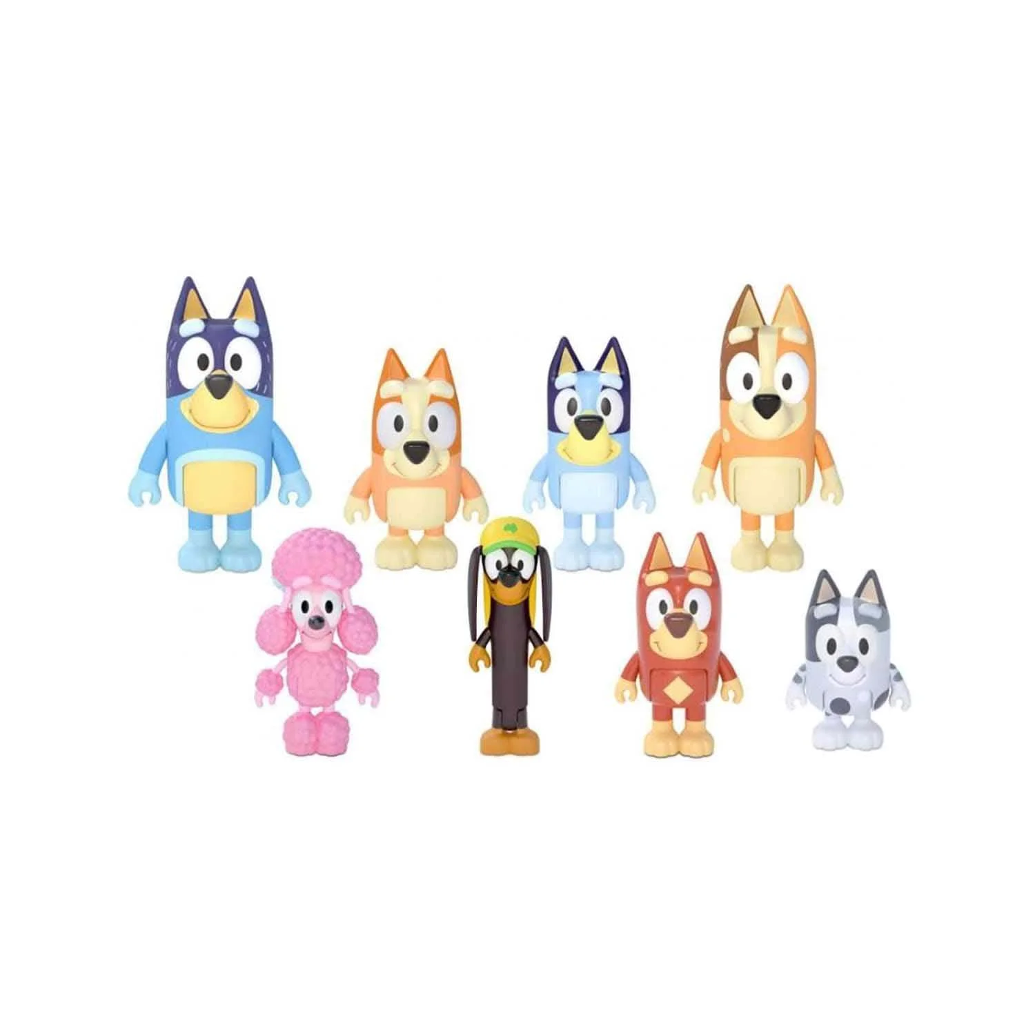 Bluey's Figure Pack - 8 Figures - Experience Bluey's Magic