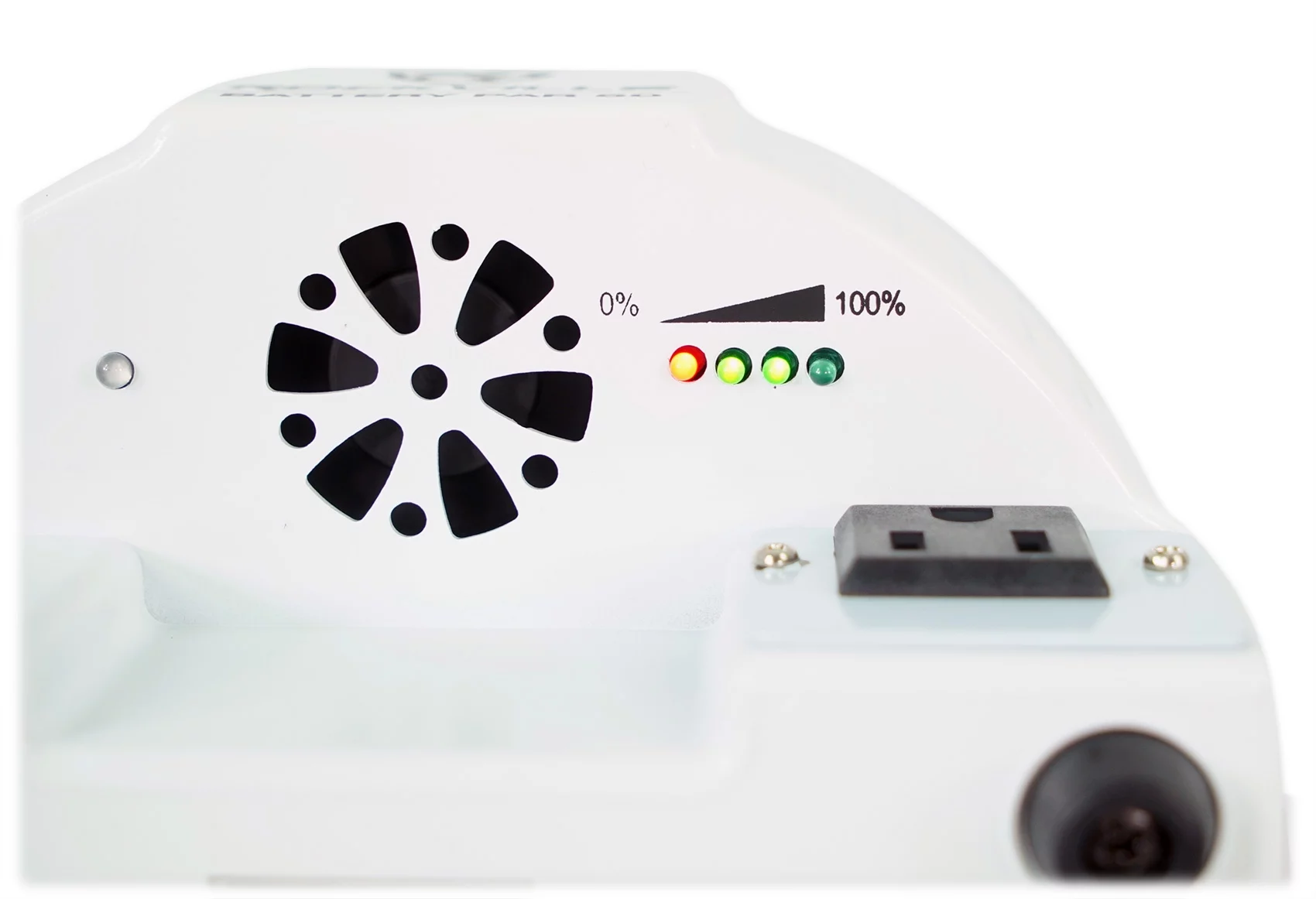 (2) Rockville 8 Ft. Totem Stands+DJ Facade+(4) Battery Powered Wash Up-Lights