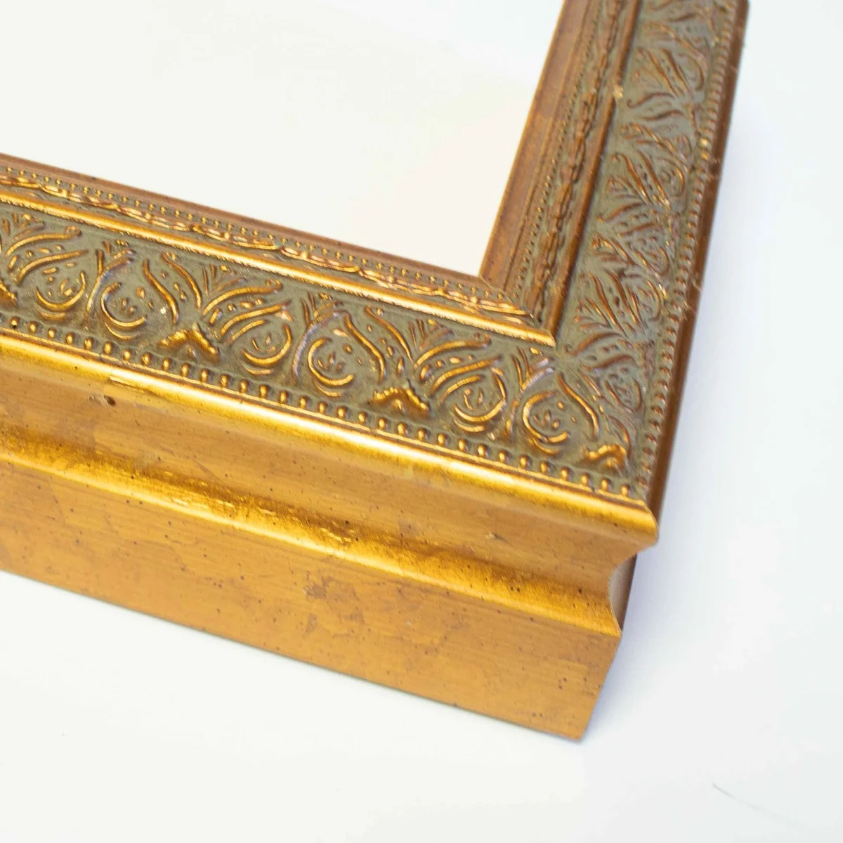 14x18 Frame Gold Solid Wood Shadow Box Width 1.5 Inches | Interior Frame Depth 2 3/8 Inches | Oran