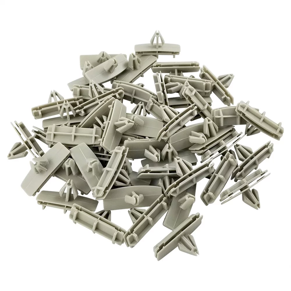 Mean Mug Auto 23181-6133A 50x Fender Flare Moulding Clips - Compatible with: Chrysler, Jeep - Wrangler, Liberty - Replaces OEM #: 55157055-AA, 55157065-AA, 68039280-AA