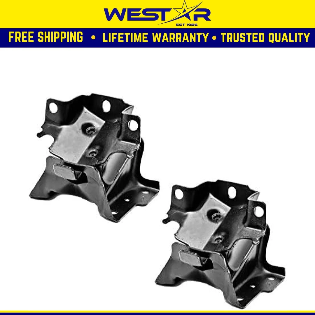 Fits 2003-2014 Chevrolet Express/GMC Savana 4.3L Front L & R Motor Mount Set 2PCS