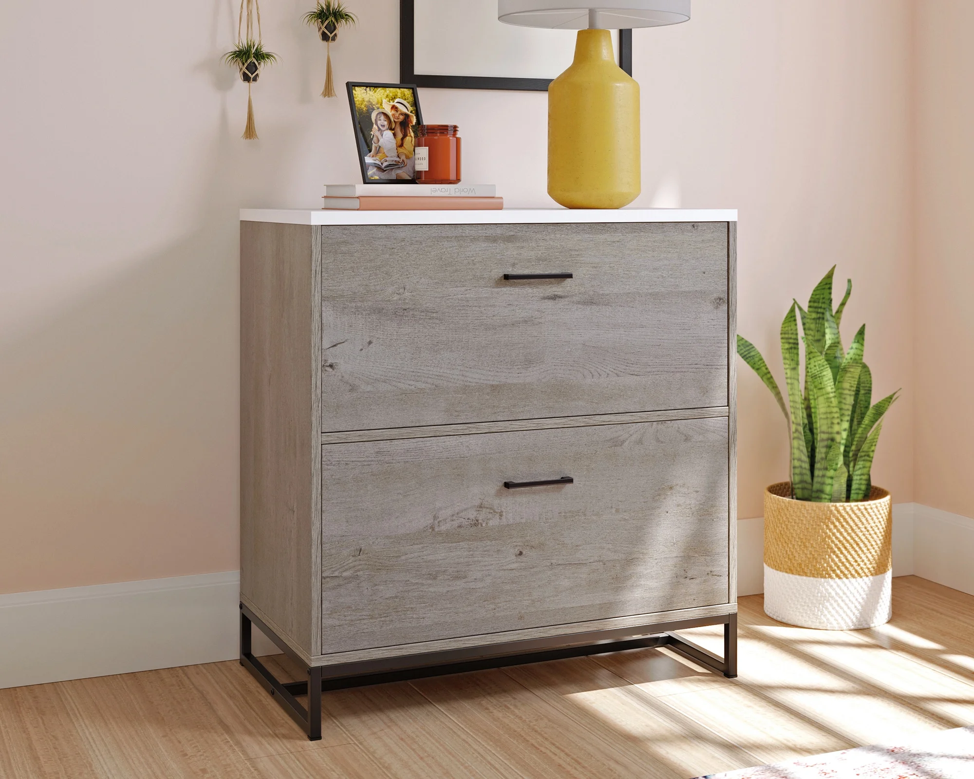 Tremont Row 2-Drawer Lateral File Cabinet in Mystic Oak