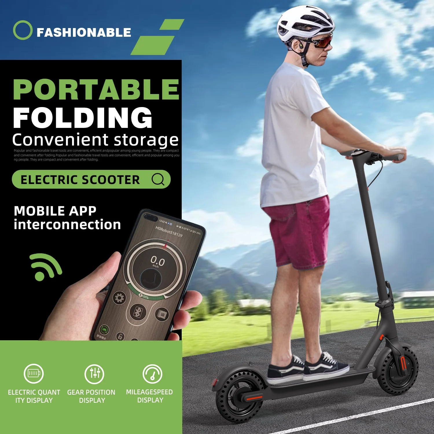 J03 PRO Electric Scooter - 33.07 - Ride the future with advanced technology!