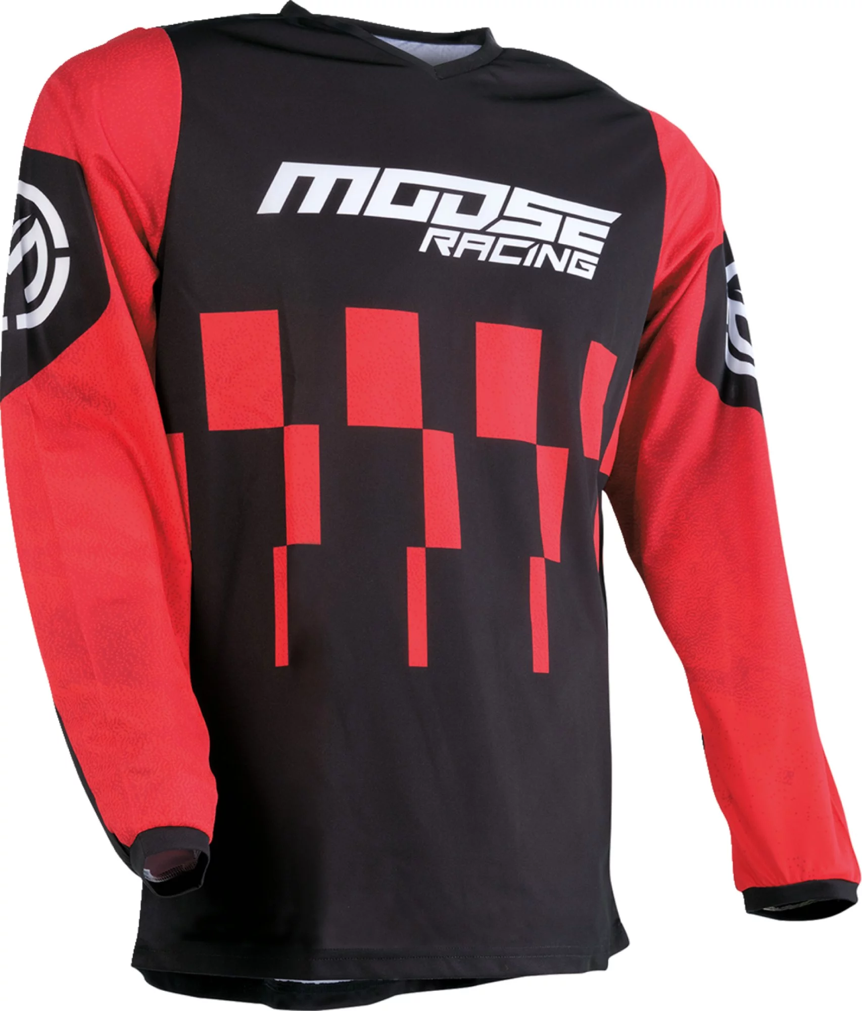 Moose Racing Qualifier 24 Mens MX Offroad Jersey Red/Black XL