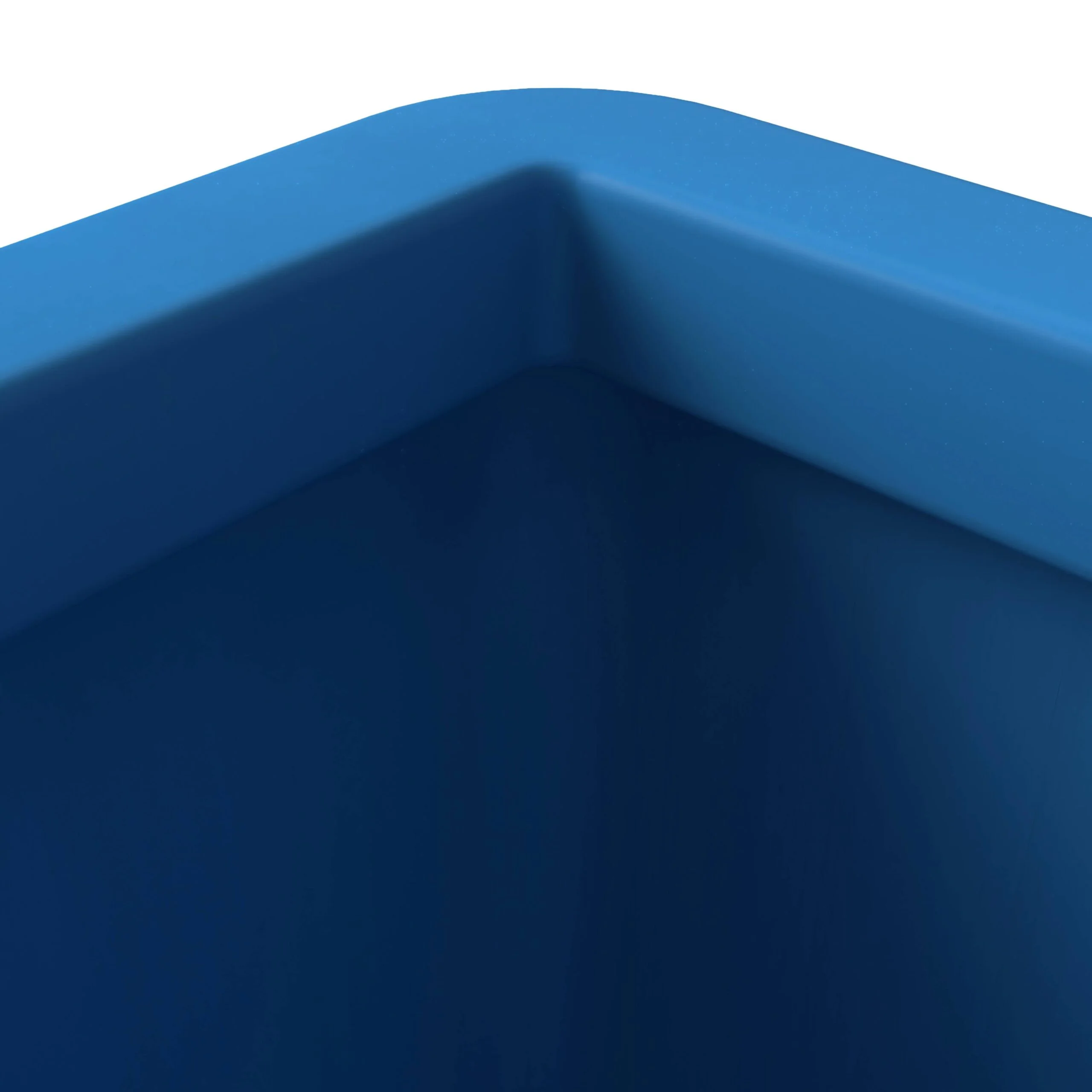 LeisureMod Marquee 4-Piece Fiberstone and MGO Clay Planter Set, Mid-Century Modern Square Planter Pot for Indoor and Outdoor Home