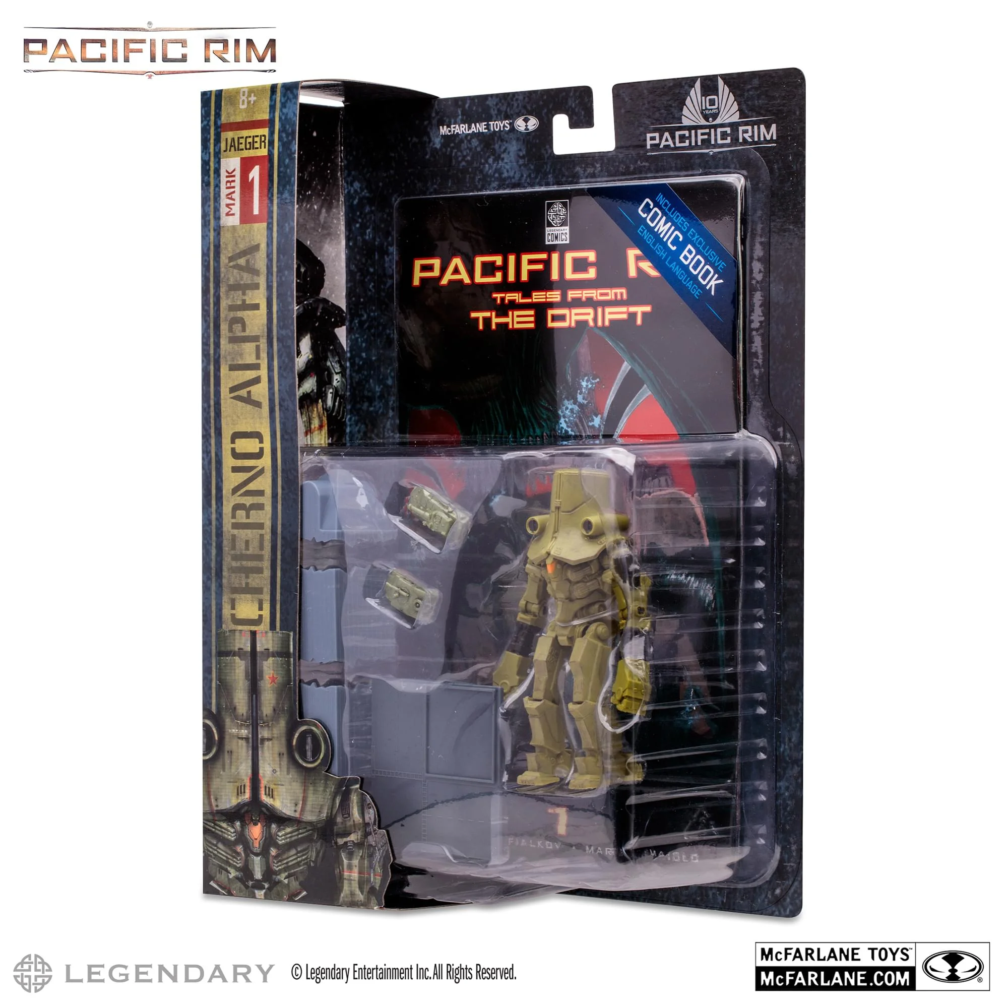 Pacific Rim Jaeger 4 Inch Action Figure Wave 1 - Cherno Alpha