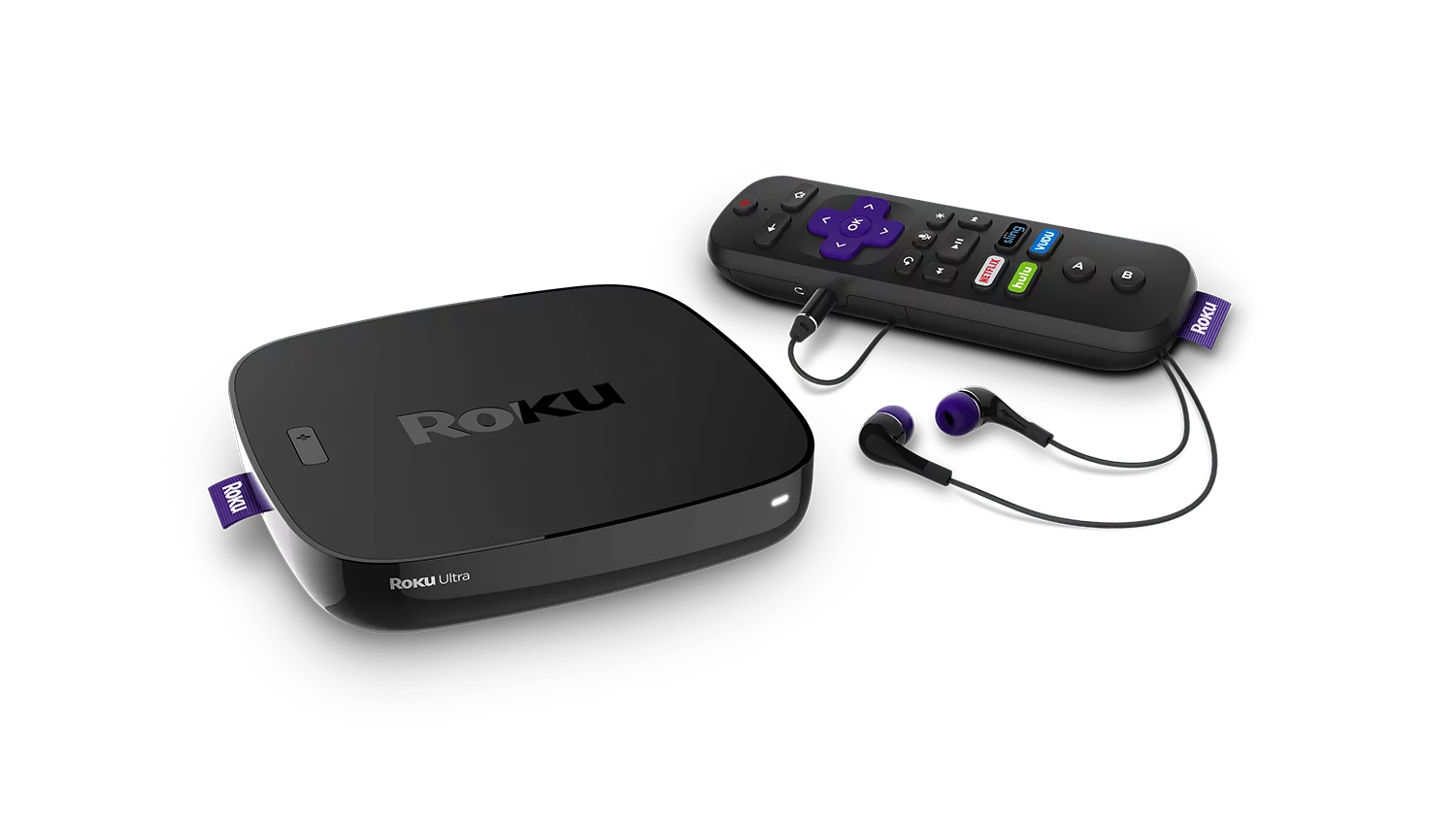 Roku Ultra 4K HDR Streaming Player with voice remote (2017)