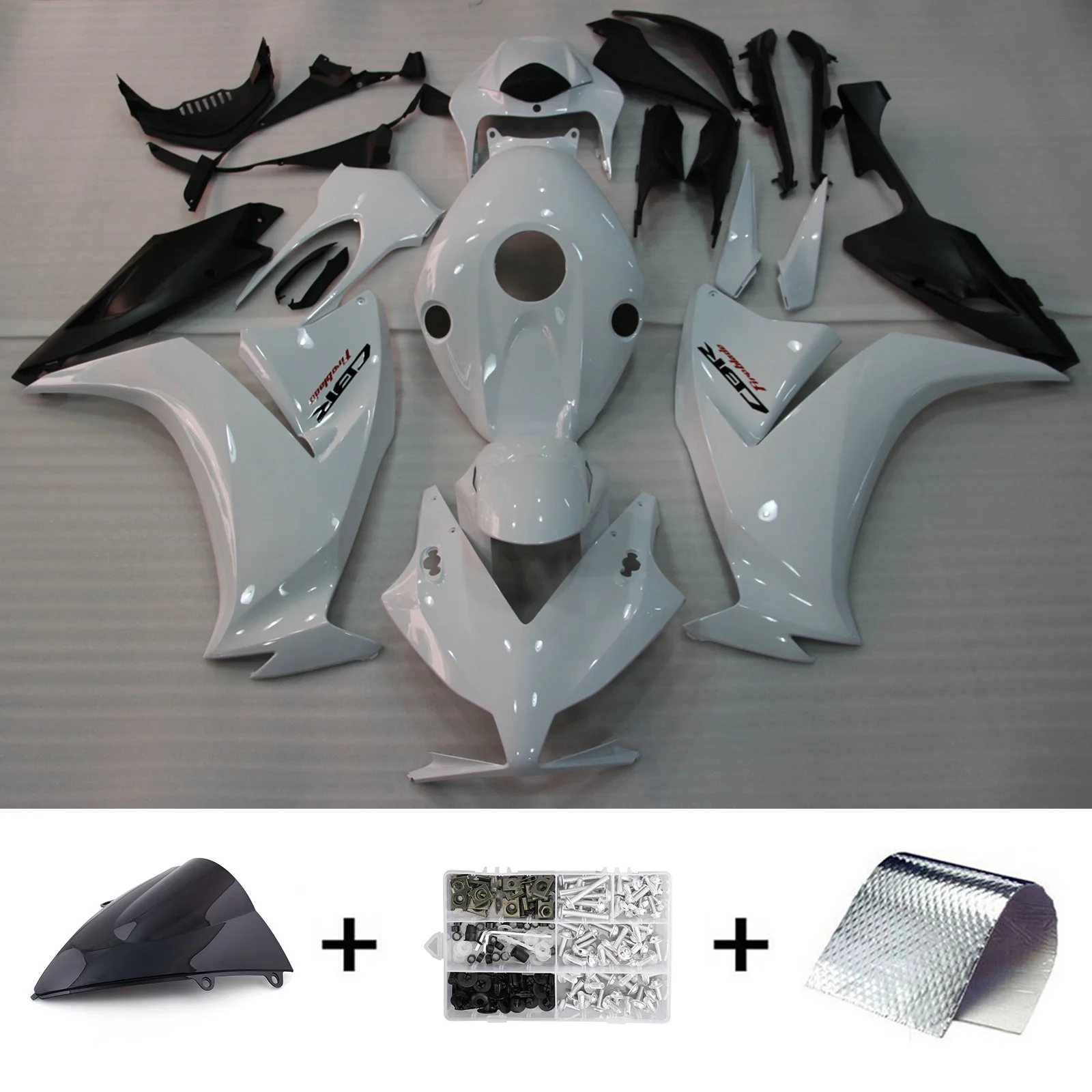 Amotopart Injection Mold Fairing Fit for Honda CBR1000RR 2012-2016 New Painted Kit ABS Plastic Motorcycle Bodywork Aftermarket