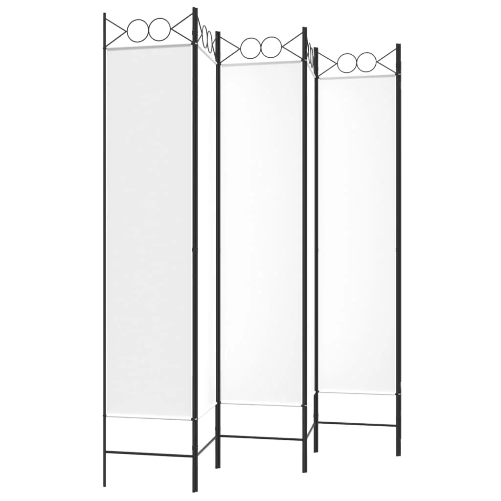 Anself 6-Panel Room Divider White 94.5