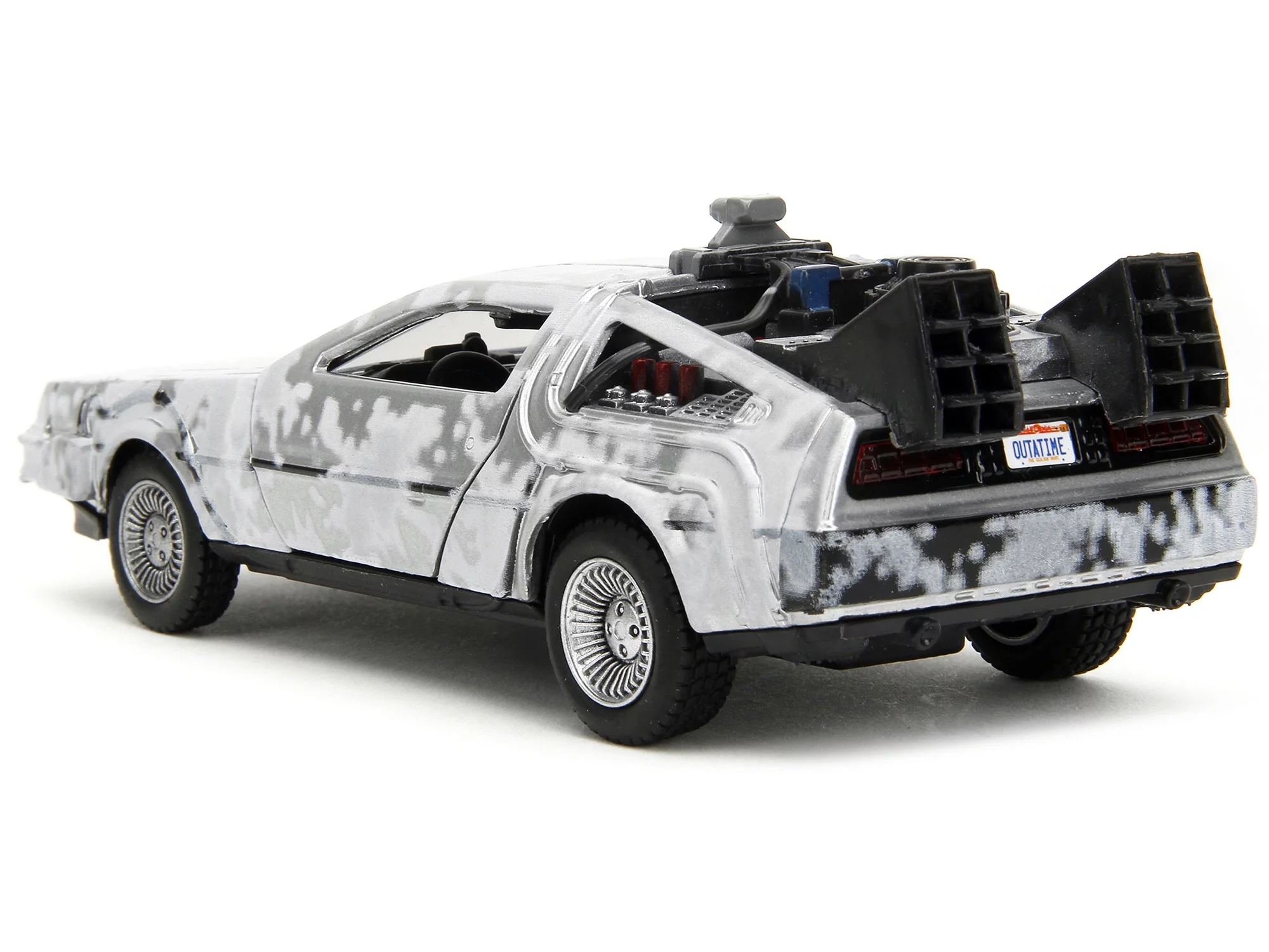 DMC DeLorean Time Machine Brushed Metal (Frost Version) 