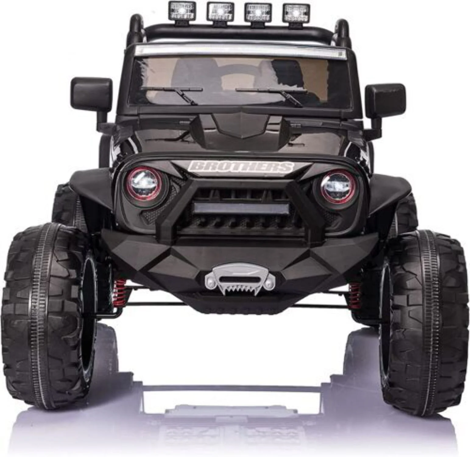 2-Seater Kids Electric Ride-On Truck with Parental Remote Control - 24V Powered