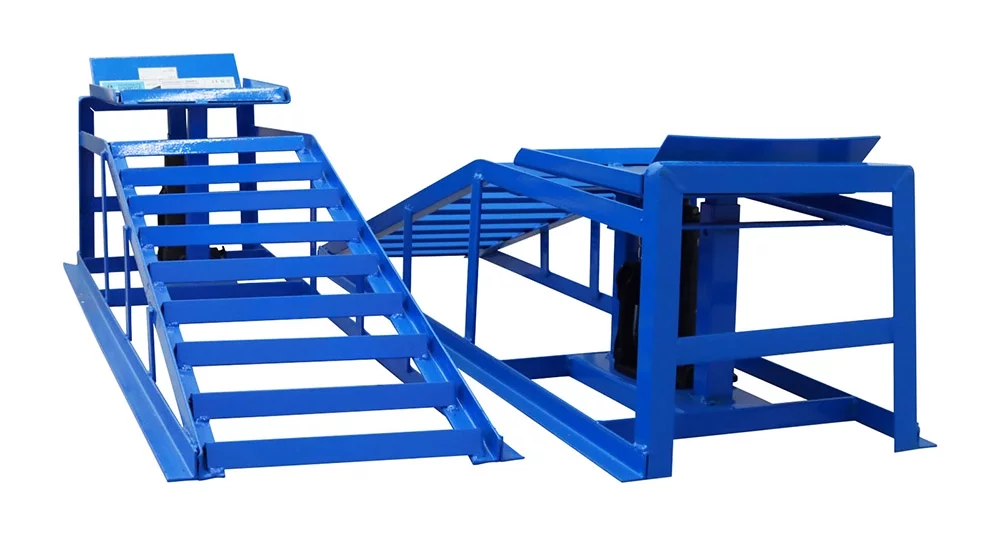 INTSUPERMAI Hydraulic Lifting Jack Vehicle Ramps Loading 5T Capacity Hydraulic Car Ramp Lift