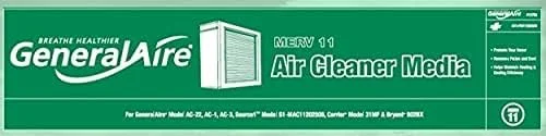 GeneralAire Pleated Media filter 12758 General 3-PACK SPECIAL