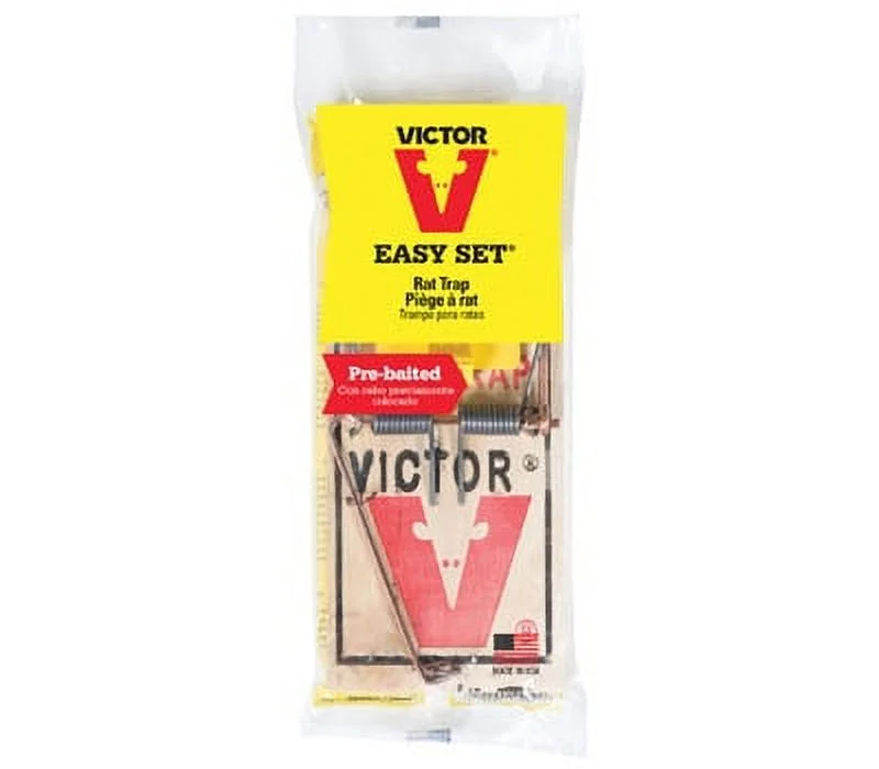3PC Victor M205 Easy Set Rat Trap