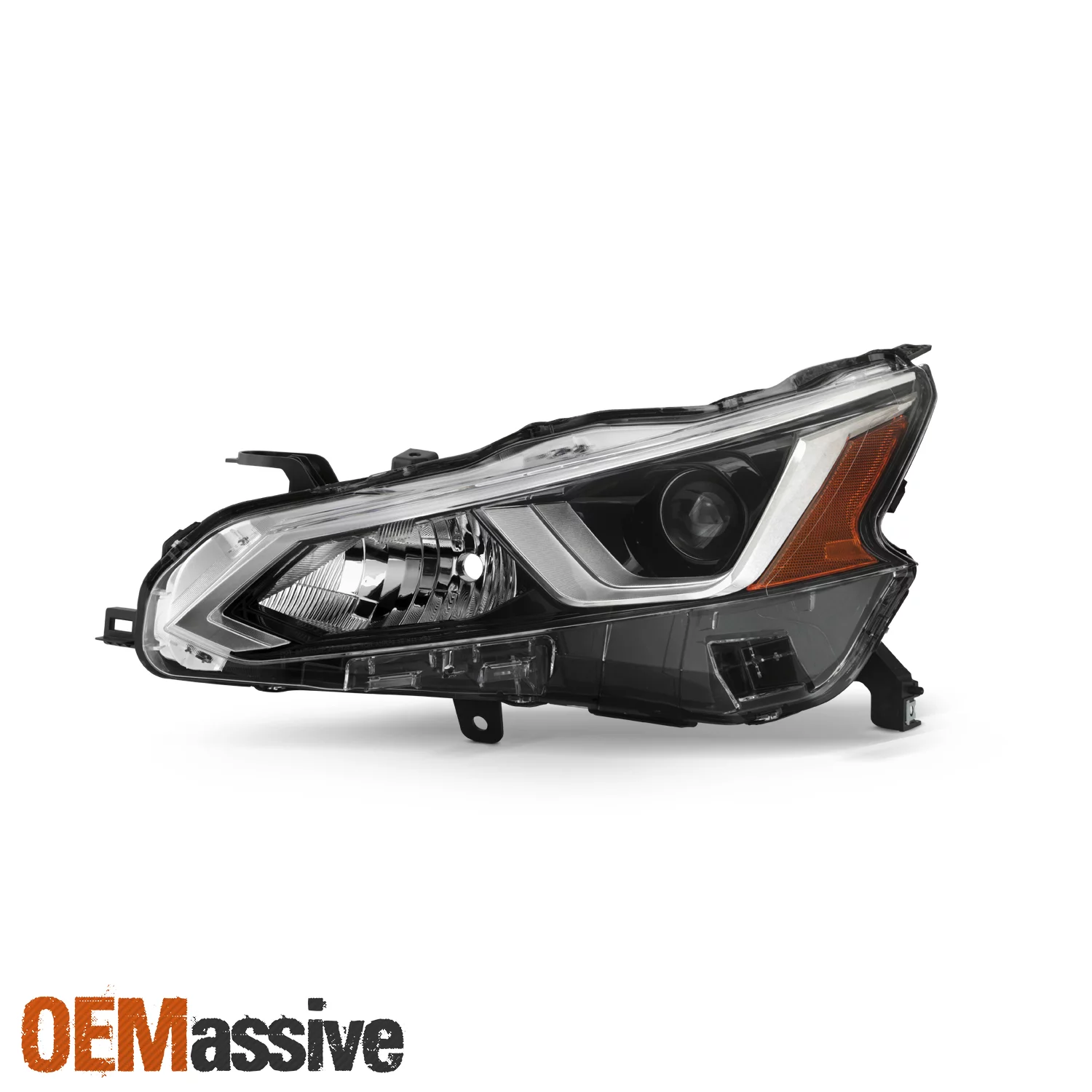 AKKON - For 2019 2020 2021 2022 Nissan Altima 4Dr Sedan Headlights Left Driver Side OE Assembly Bulbs Included