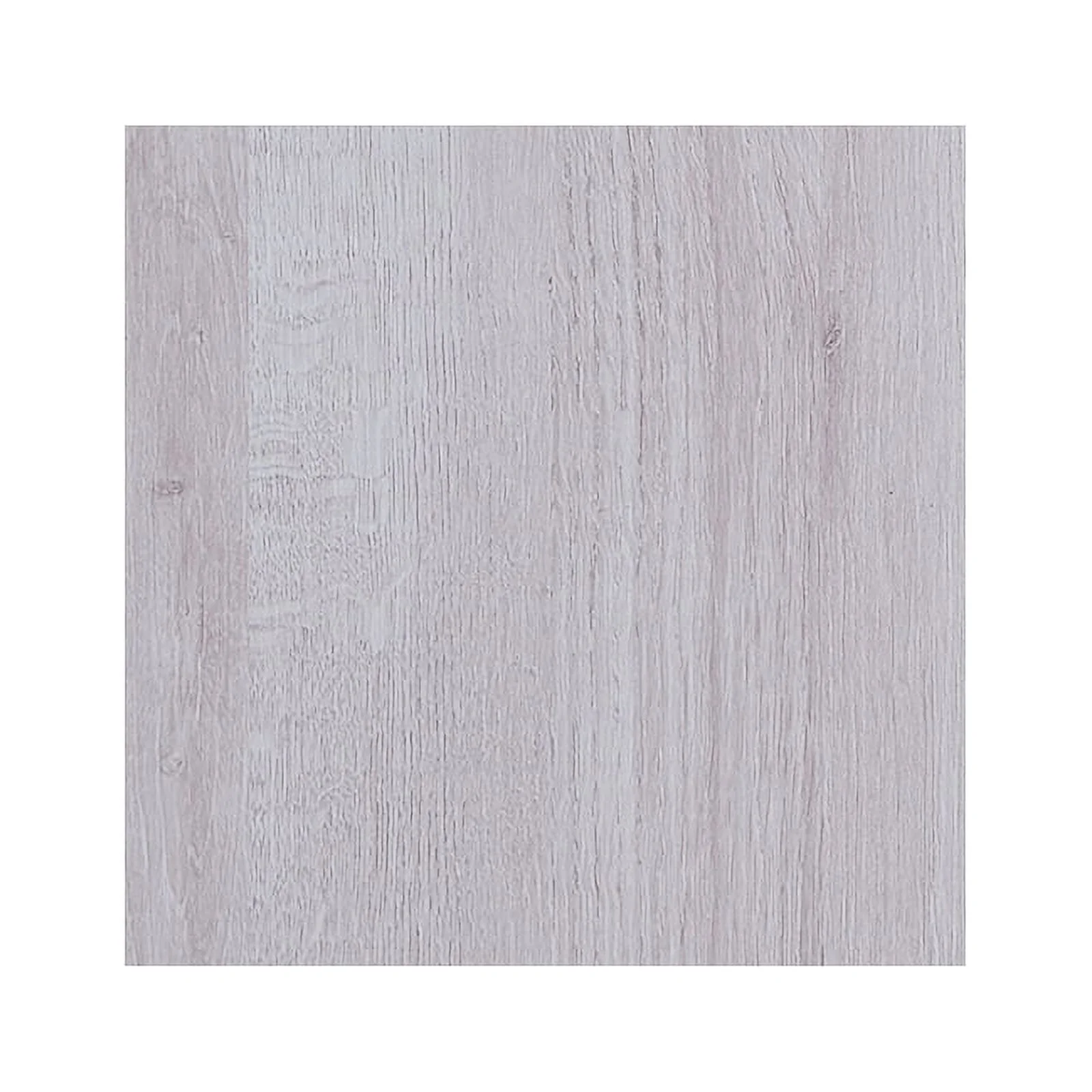 Bowery Hill Modern Wood Mobile End Table in White Oak Finish