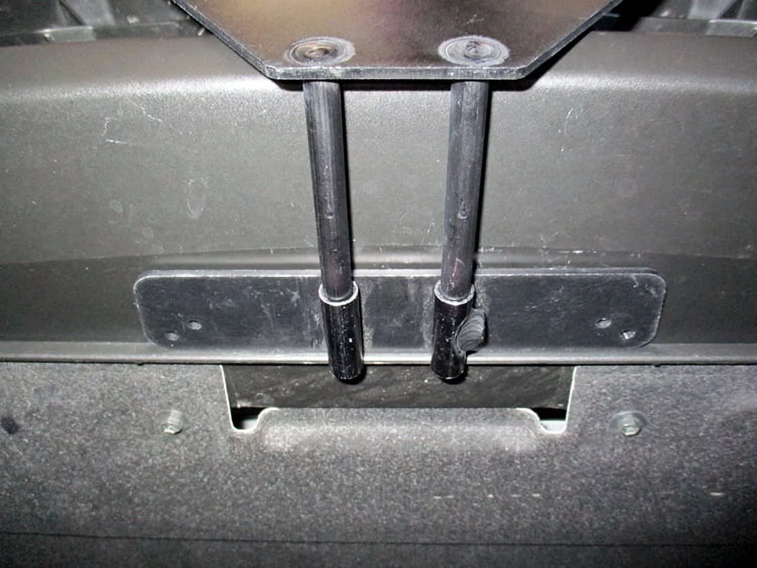 STO N SHO Front License Plate Bracket Compatible with 2017-2019 Fiat 124 Spider Abarth (SNS124)